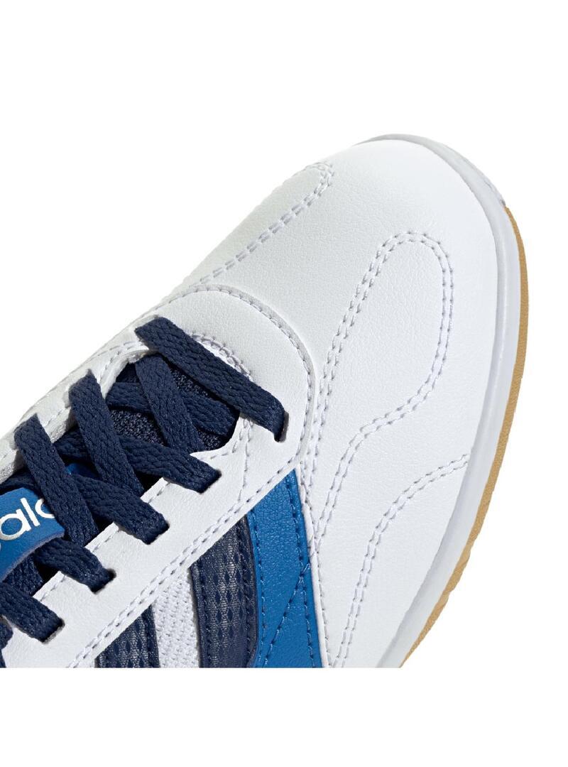 Zapatilla de tacos para Niño Adidas Super sala iii  Blanco 3/7