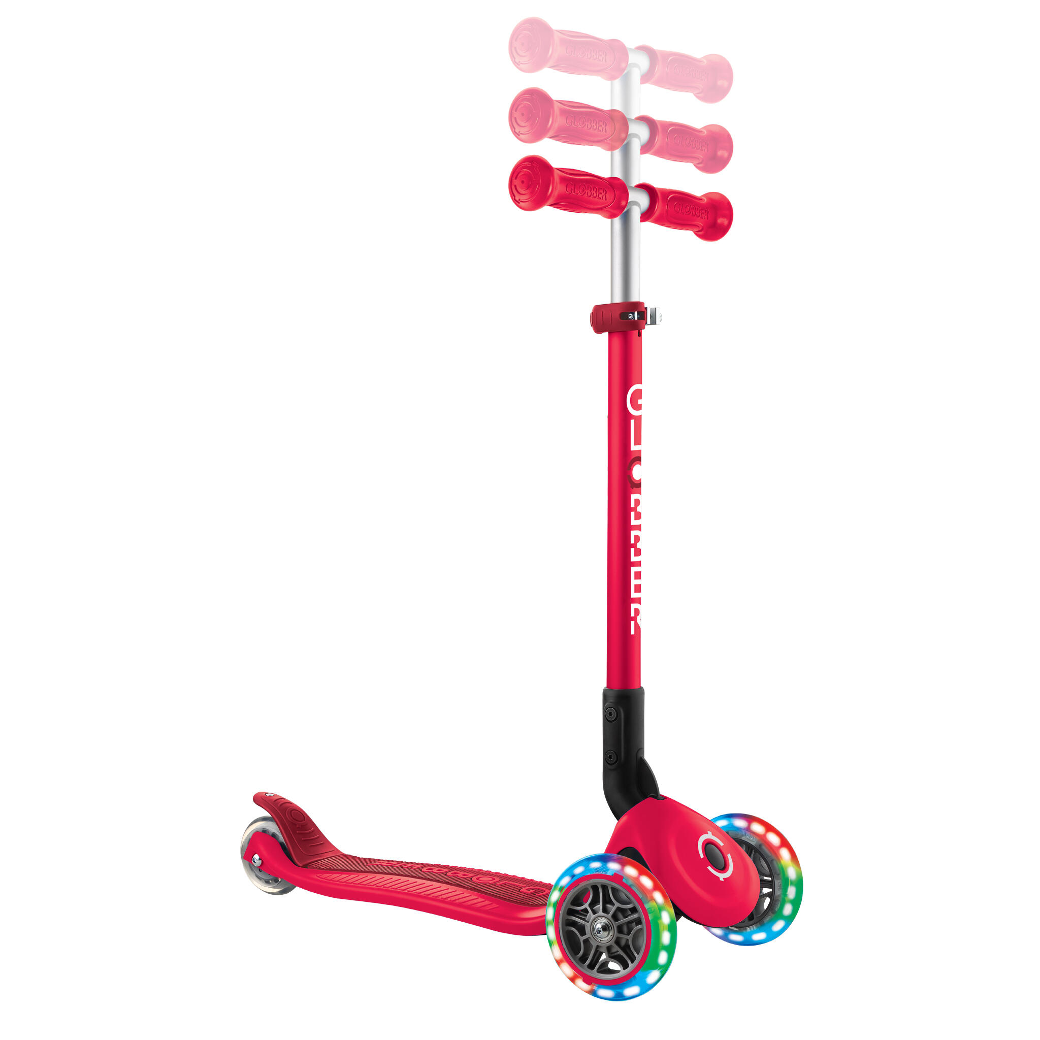 【値下げしました】GLOBBER PRIMO 折りたたみスケーター LIGHTS primo-foldable-lights-3-wheels