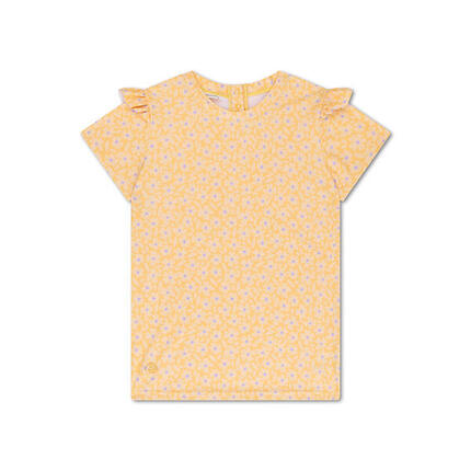 T-shirt de bain - manches courtes - jaune - Florish - 134/140