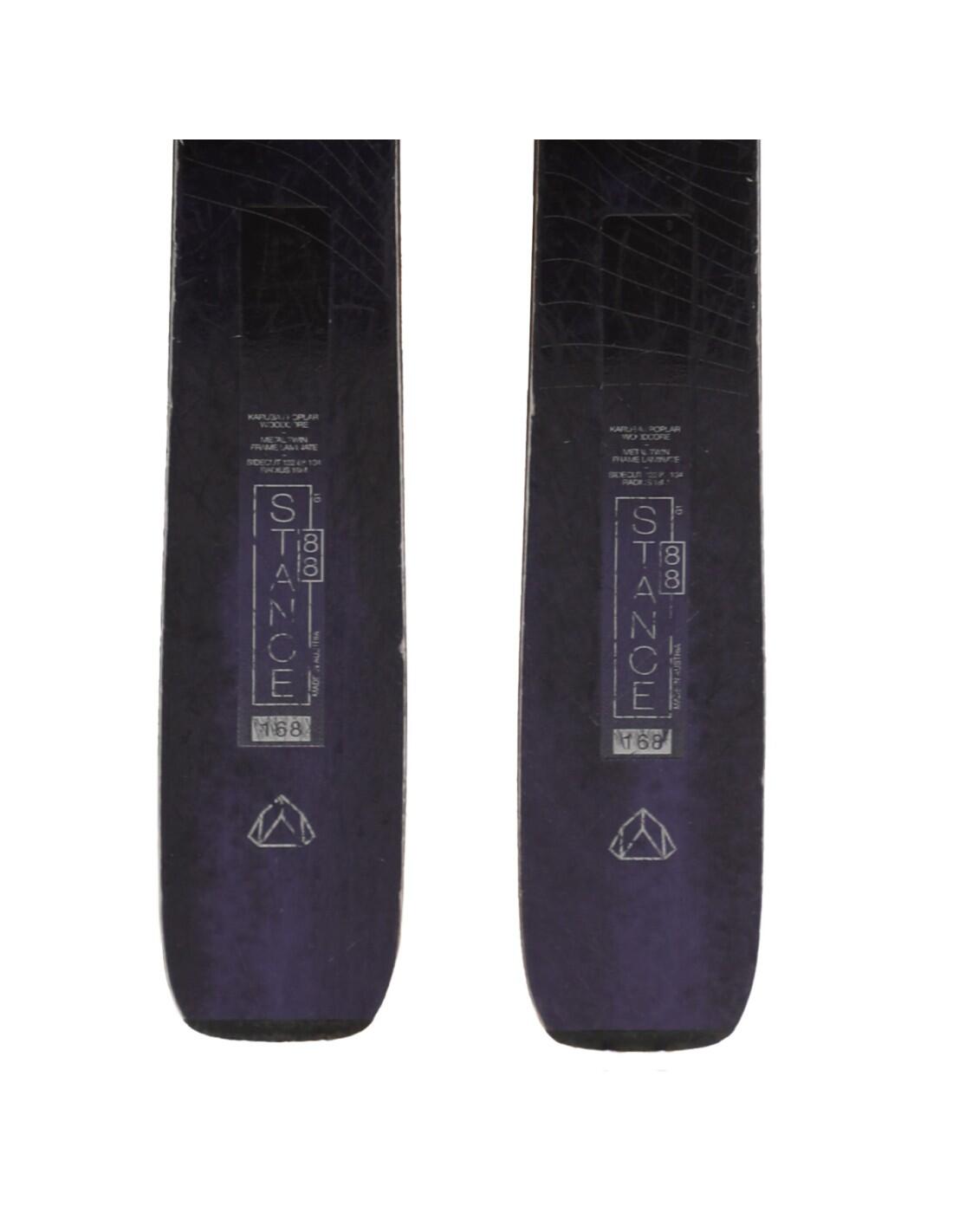 RECONDITIONNE - Ski Salomon Stance 88 + Fixations 4/4
