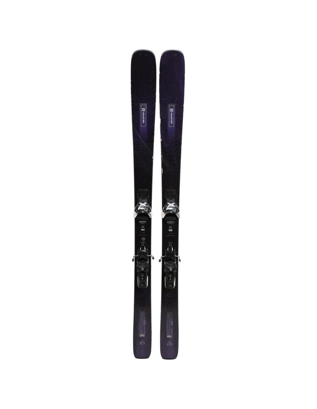 RECONDITIONNE - Ski Salomon Stance 88 + Fixations 2/4