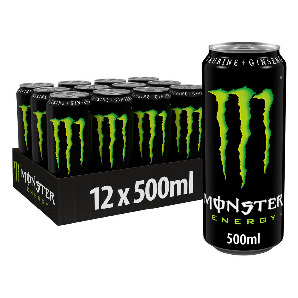 MONSTER Monster Energy Original Green - Original - 6000 ml (12 Blikjes)