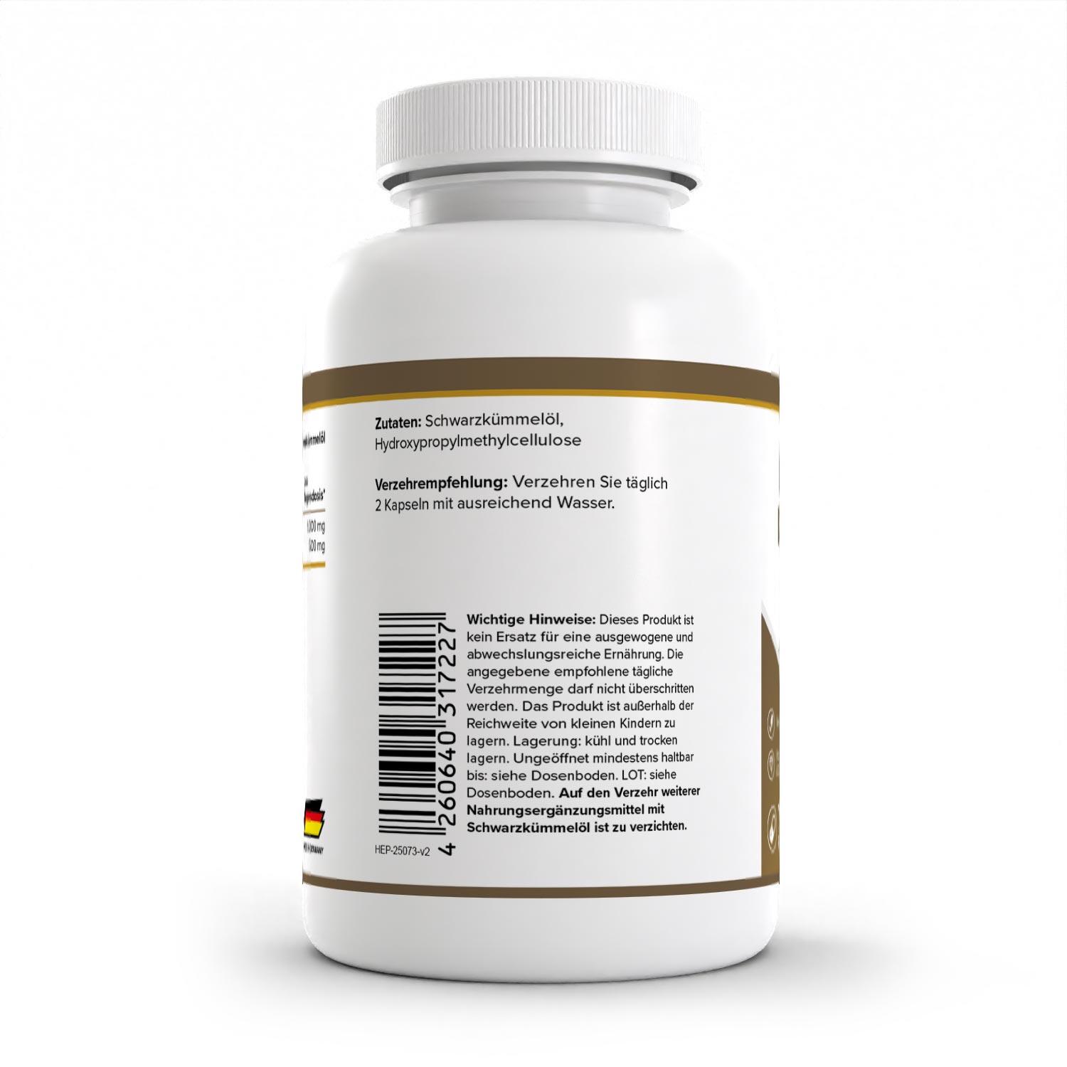 Health+ Schwarzkümmelöl 2/3