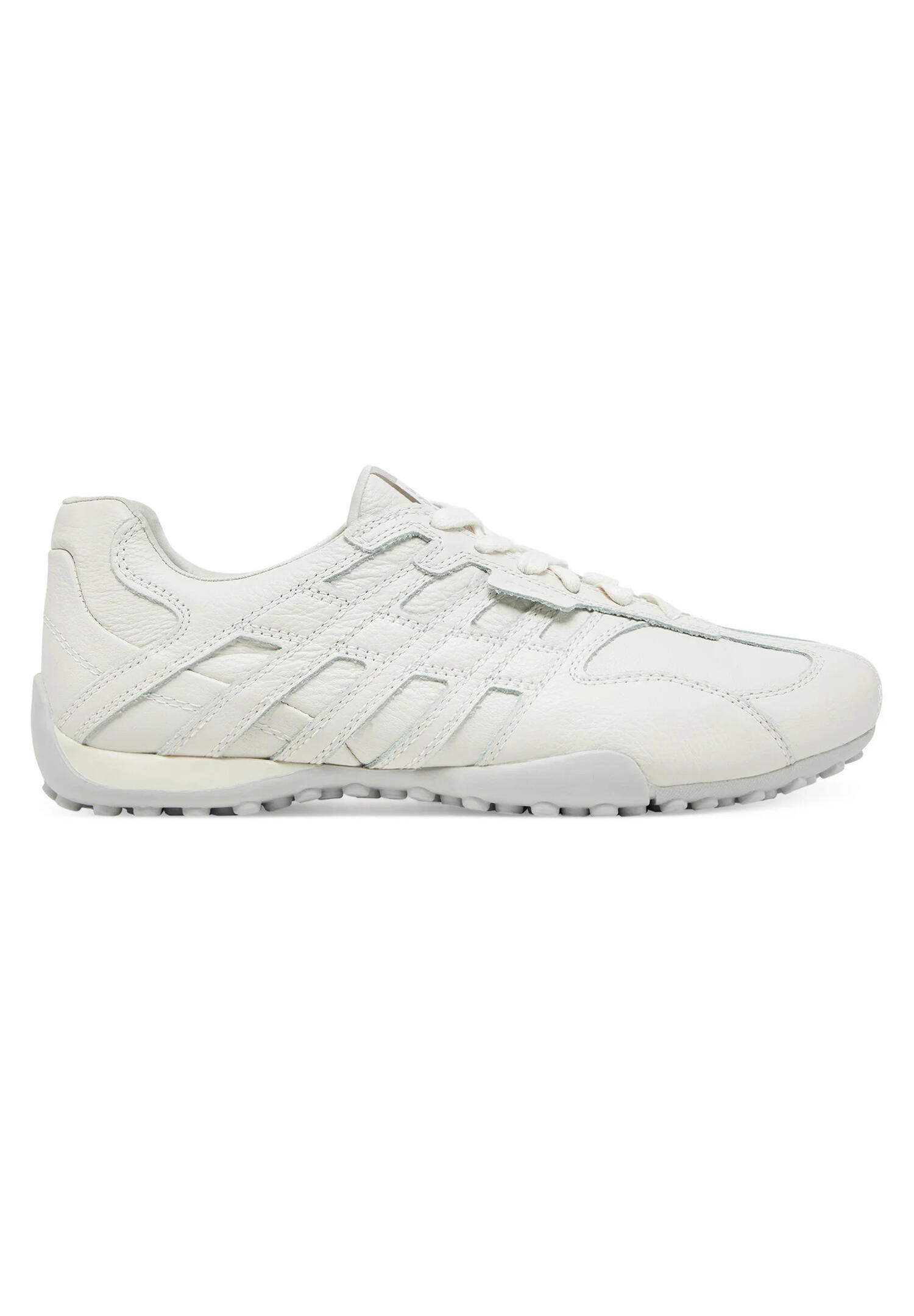 Geox U Snake Original A -Herren Leder Sneaker U55MNB 00046 C1000 White 5/5