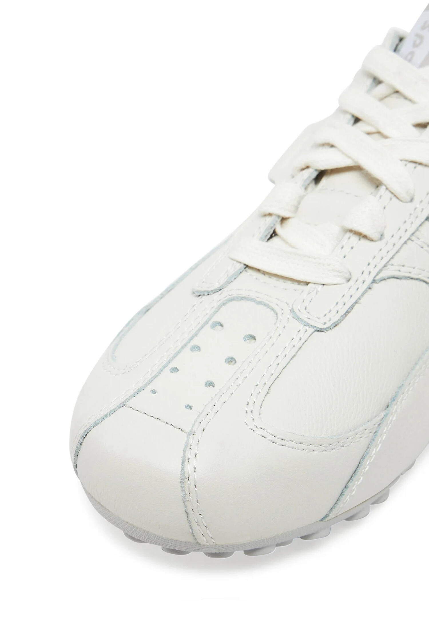 Geox U Snake Original A -Herren Leder Sneaker U55MNB 00046 C1000 White 3/5