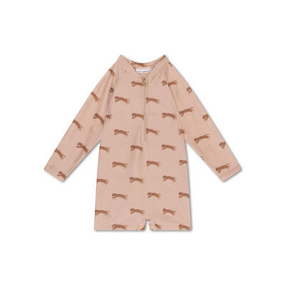 Swim Essentials | Muta Leopardo Anti-UV Bambino Marrone