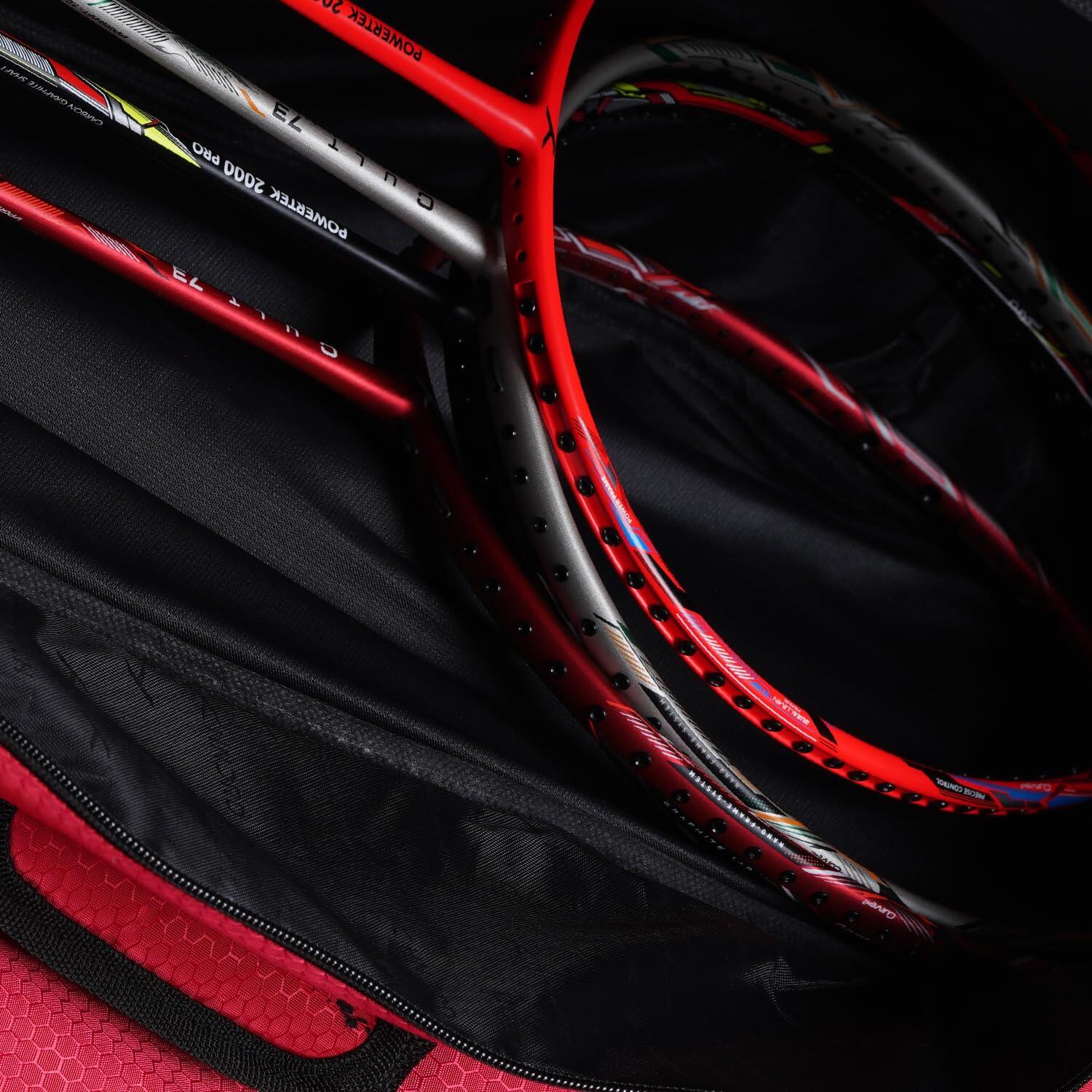 HUNDRED Borsa Sport Debut Rosso | Poliestere | Doppio scomparto | 6in1 7/7