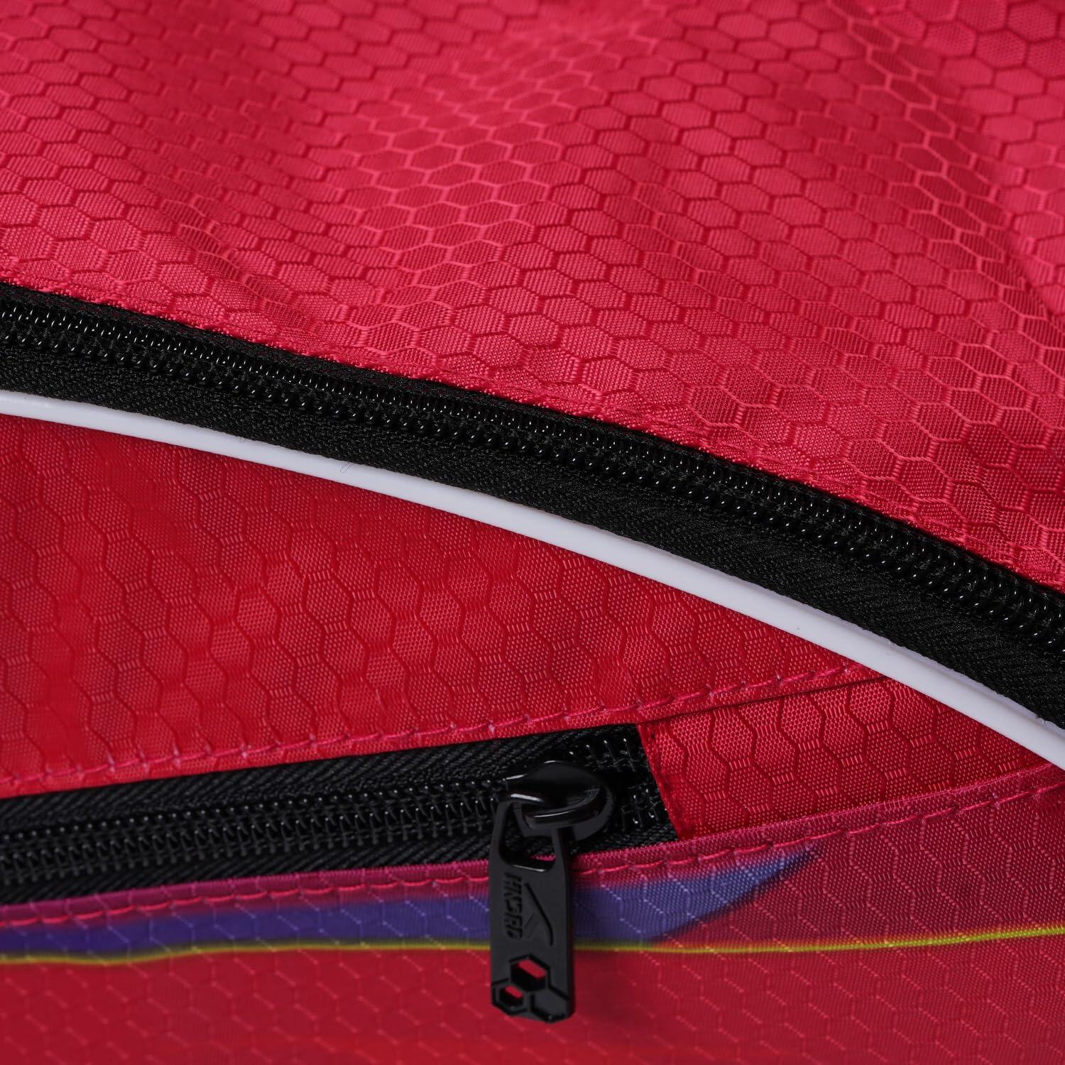 HUNDRED Borsa Sport Debut Rosso | Poliestere | Doppio scomparto | 6in1 6/7