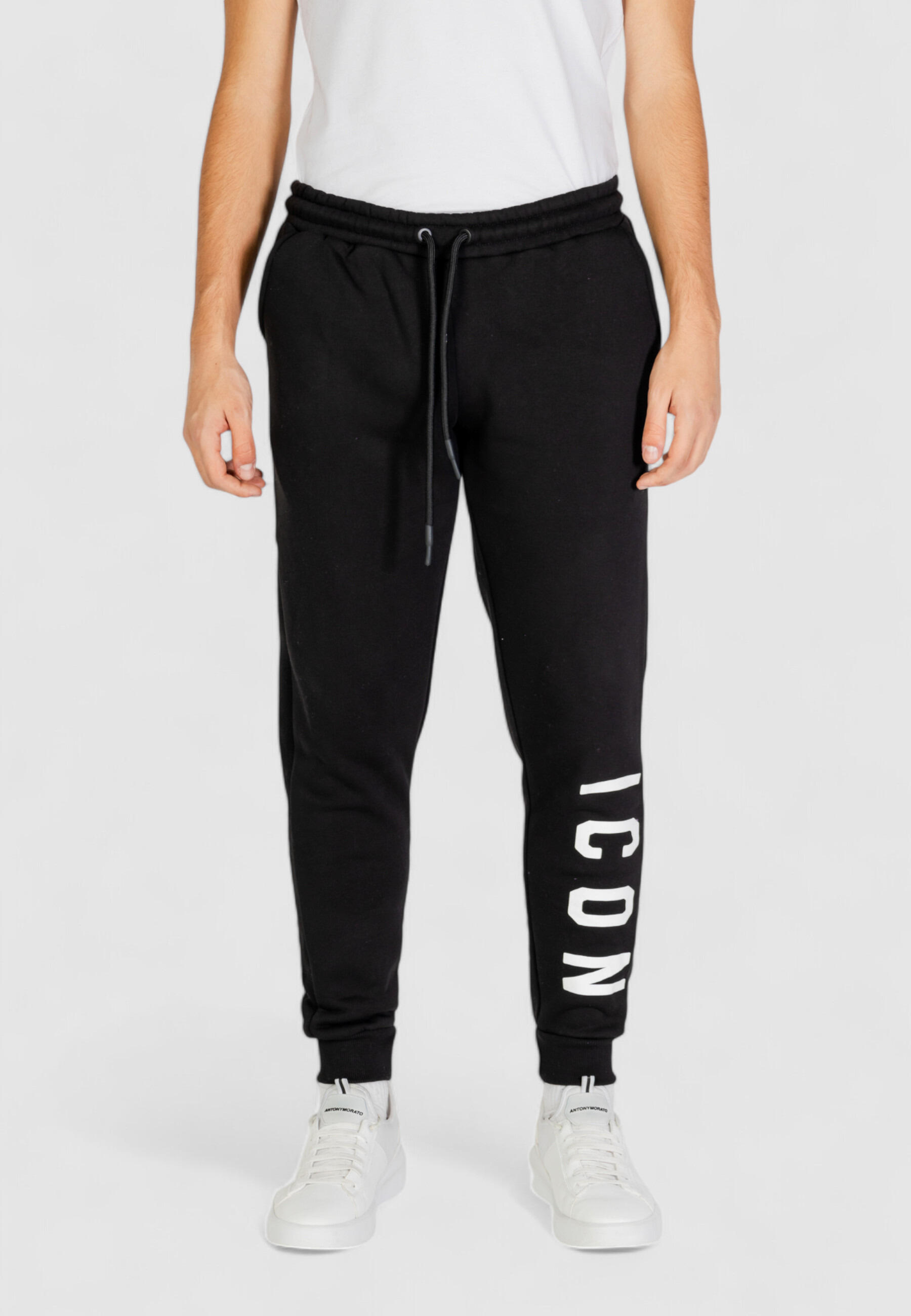 ICON Pantaloni Uomo IU9024P Black-White