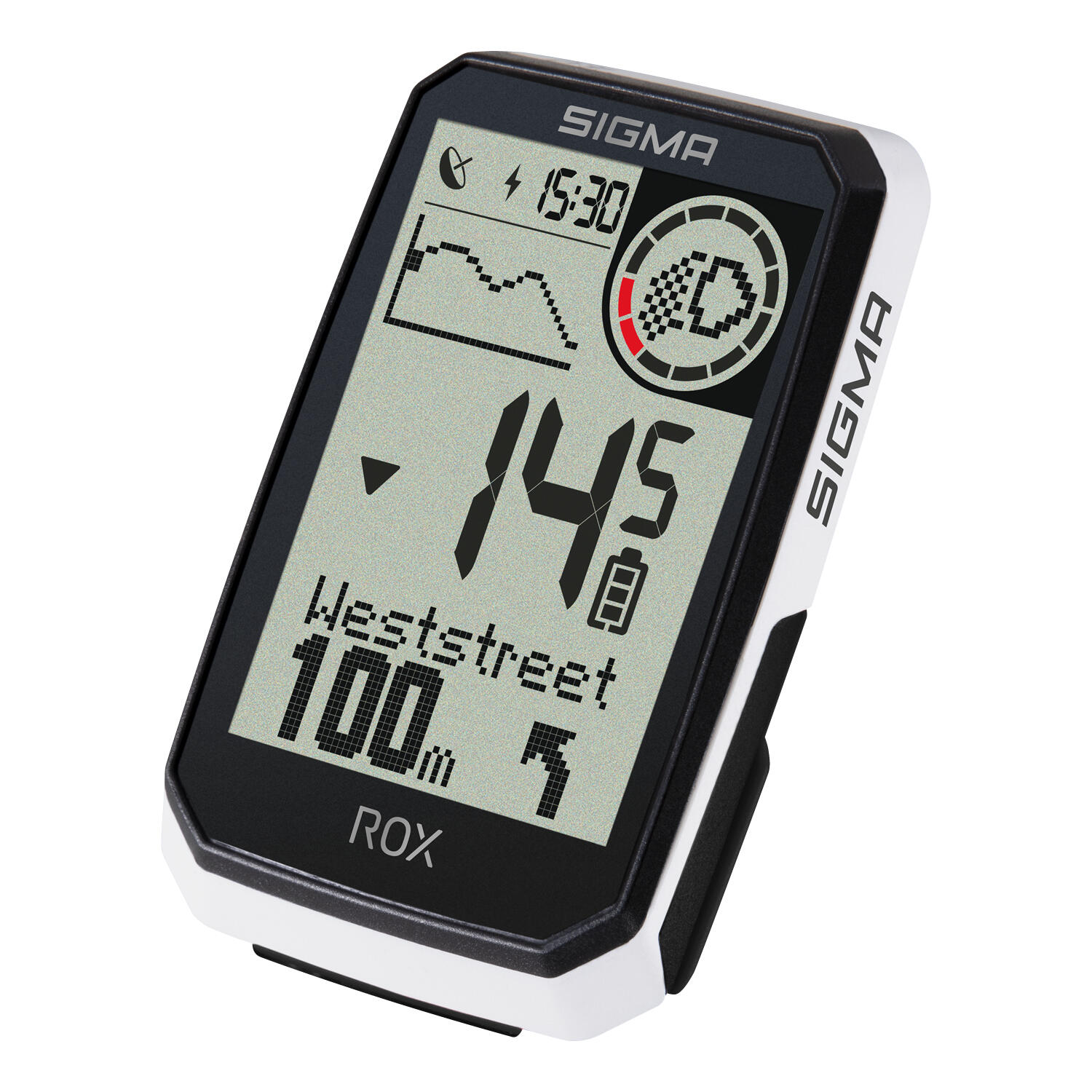 COMPTEUR GPS VÉLO ROX 4.0 ENDURANCE BLANC - PACK CAPTEURS 4/8