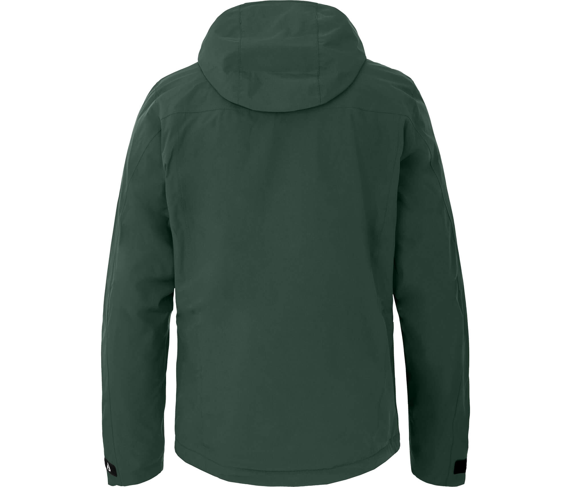 Regenjacke Fleece Innenjacke, 20000 mm Wassersäule Grün 2/6