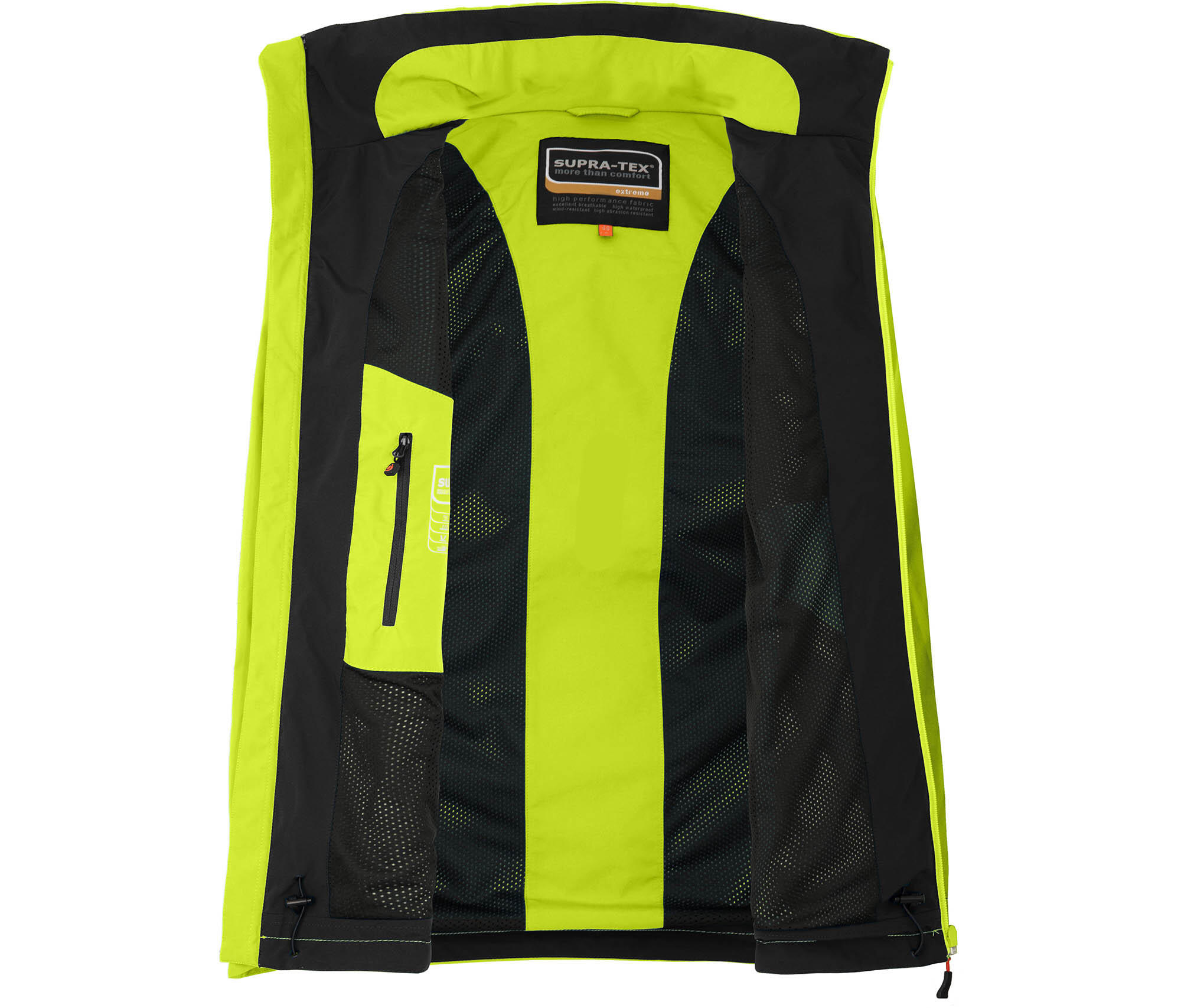 Regenjacke Netzfutter, 20000 mm Wassersäule Grün 4/4