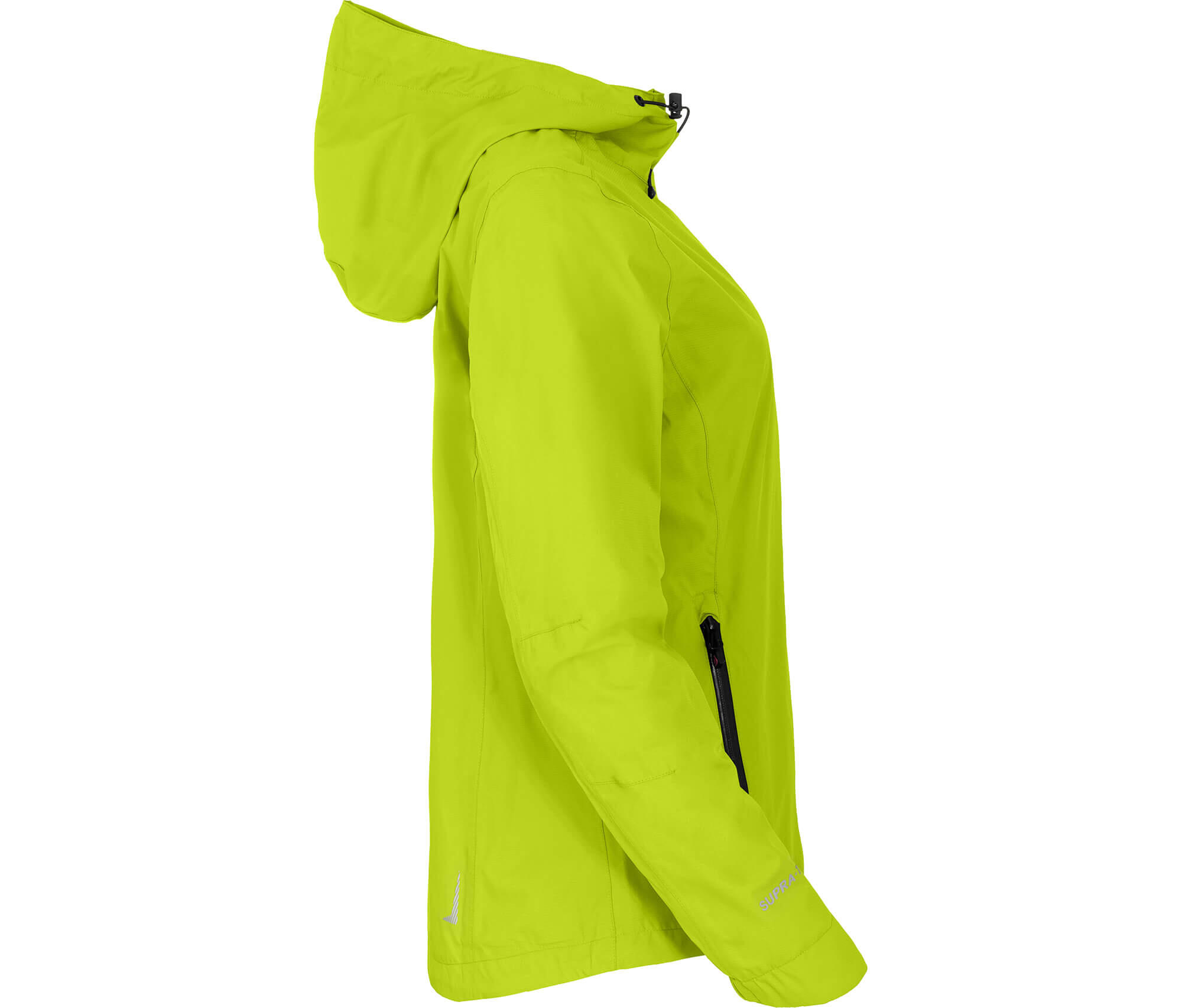 Regenjacke Netzfutter, 12000 mm Wassersäule Grün 3/5