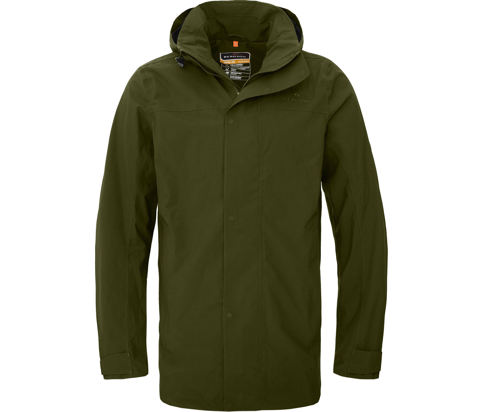Sommer-Parka Netzfutter, 20000 mm Wassersäule grün 2/5