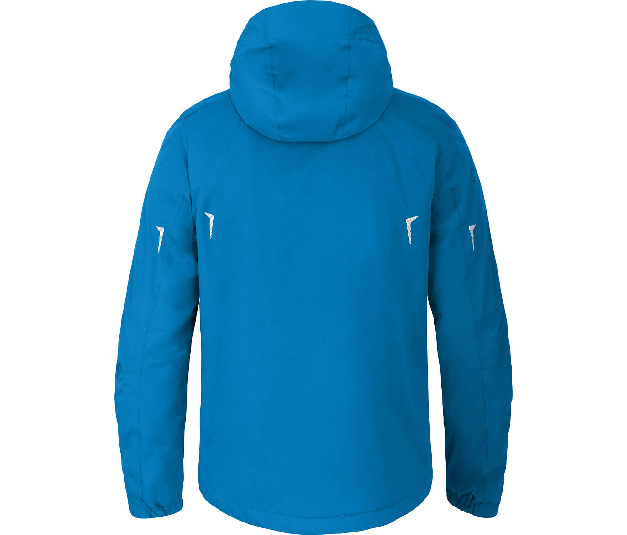 Regenjacke leicht wattiert, 12000 mm Wassersäule Blau 4/5