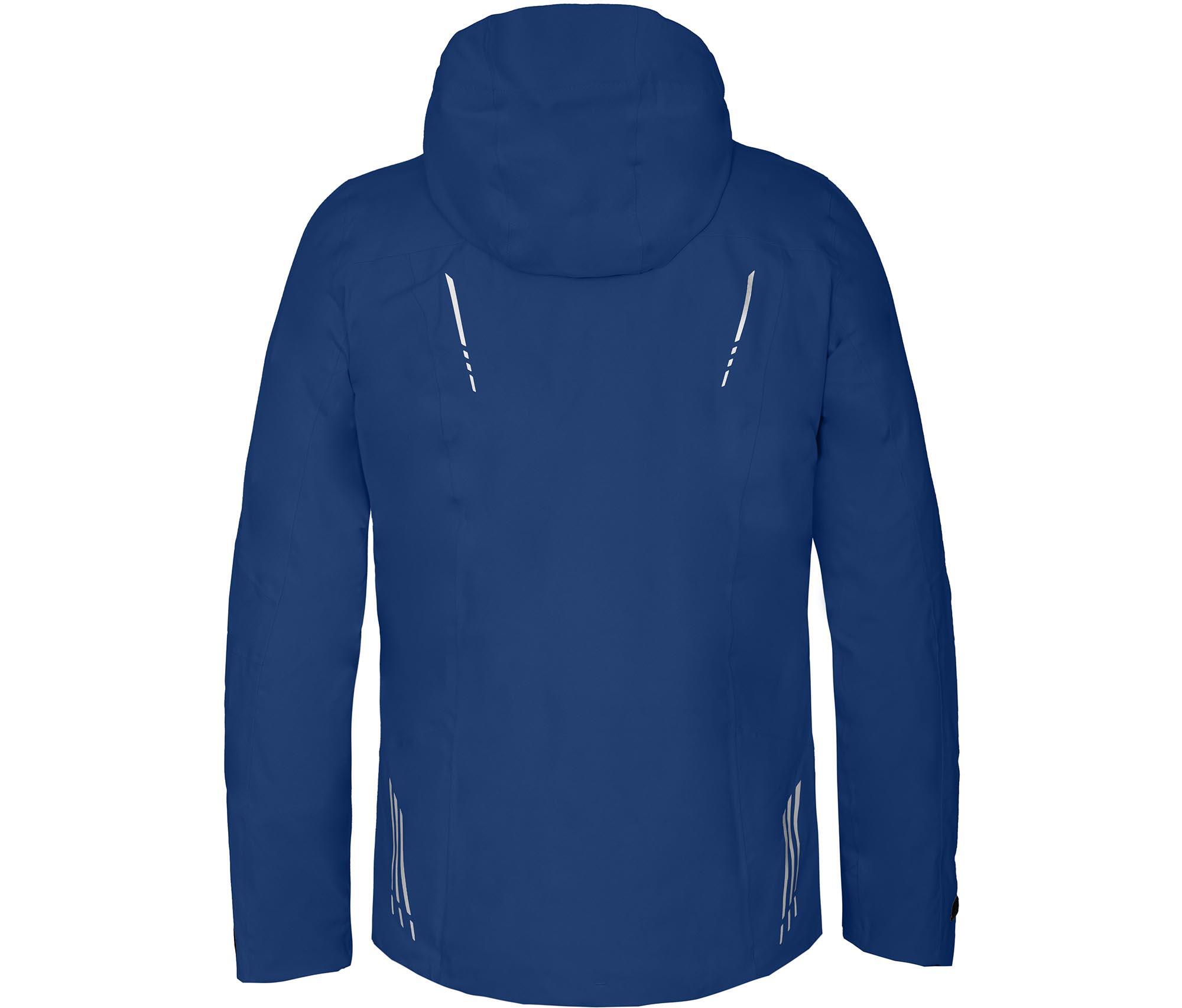 Regenjacke leicht wattiert, recycelt, 20000 mm Wassersäule Blau 4/7