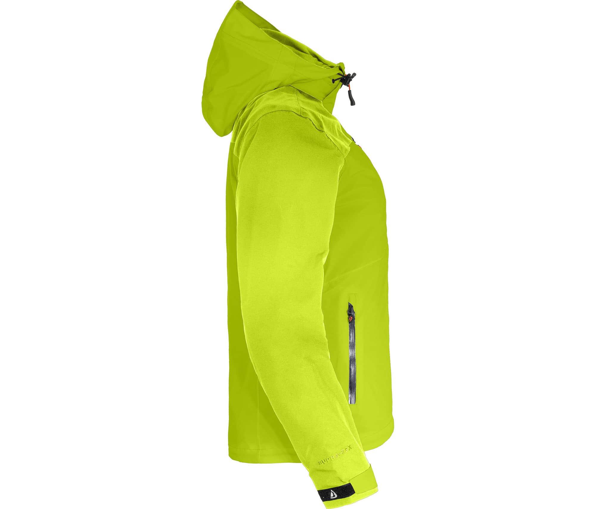 Regenjacke Fleece Innenjacke, 20000 mm Wassersäule Grün 3/6