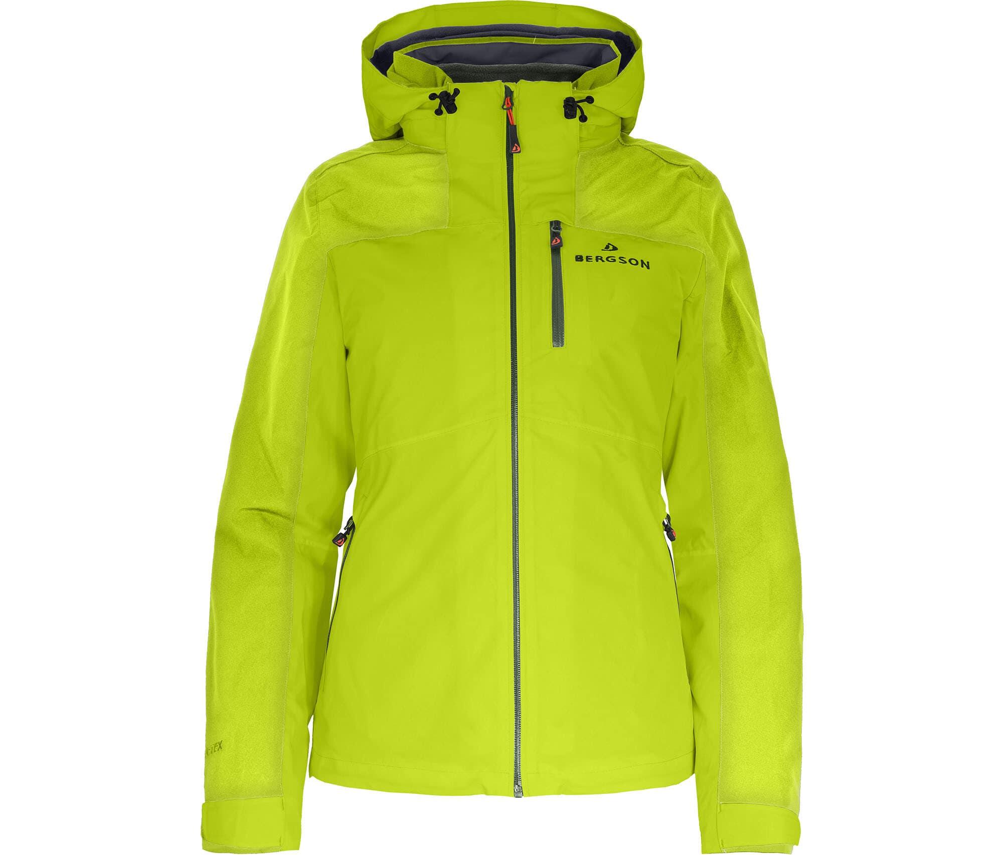 Regenjacke Fleece Innenjacke, 20000 mm Wassersäule Grün 2/6