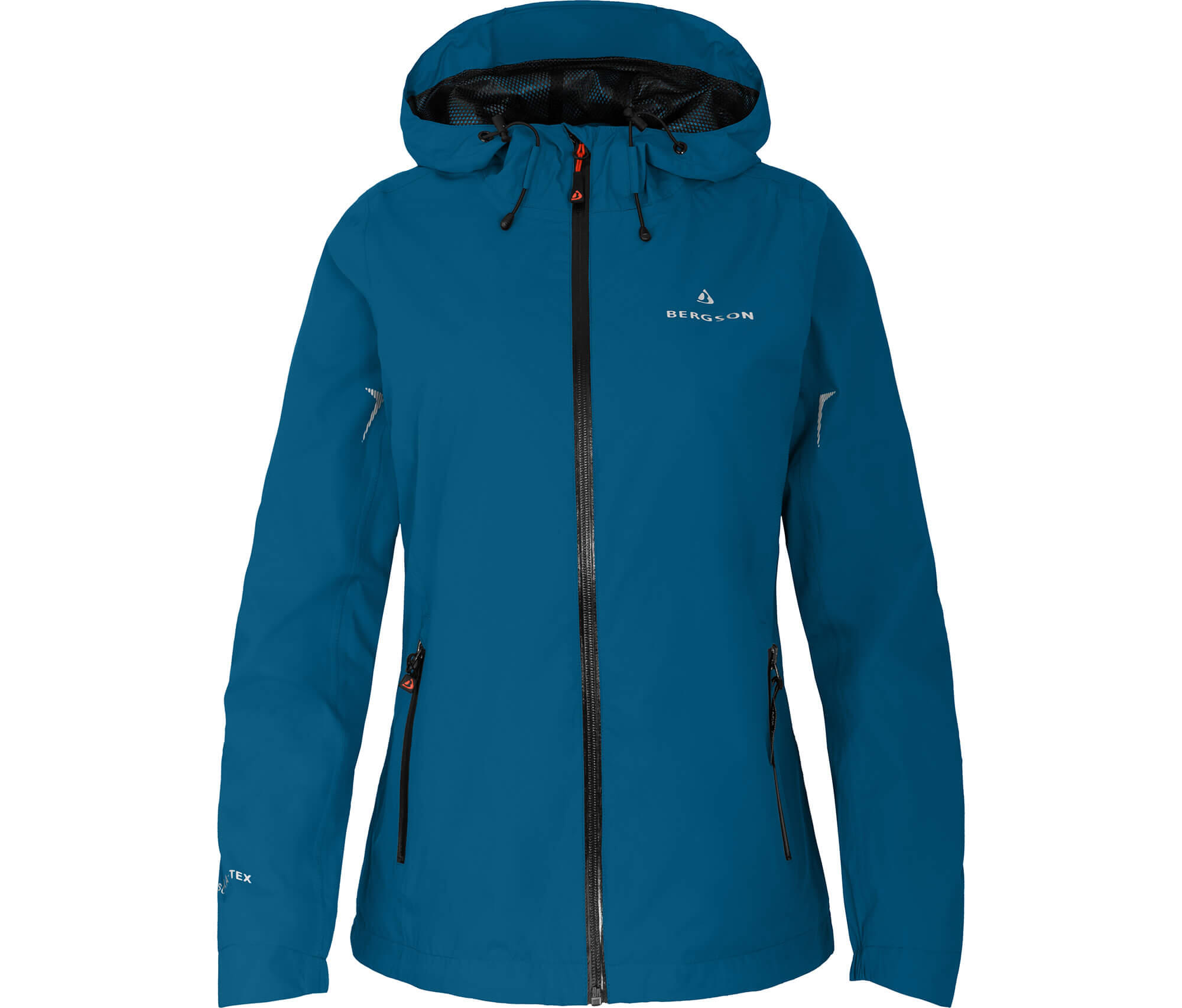 Regenjacke Netzfutter, 12000 mm Wassersäule Blau 2/5