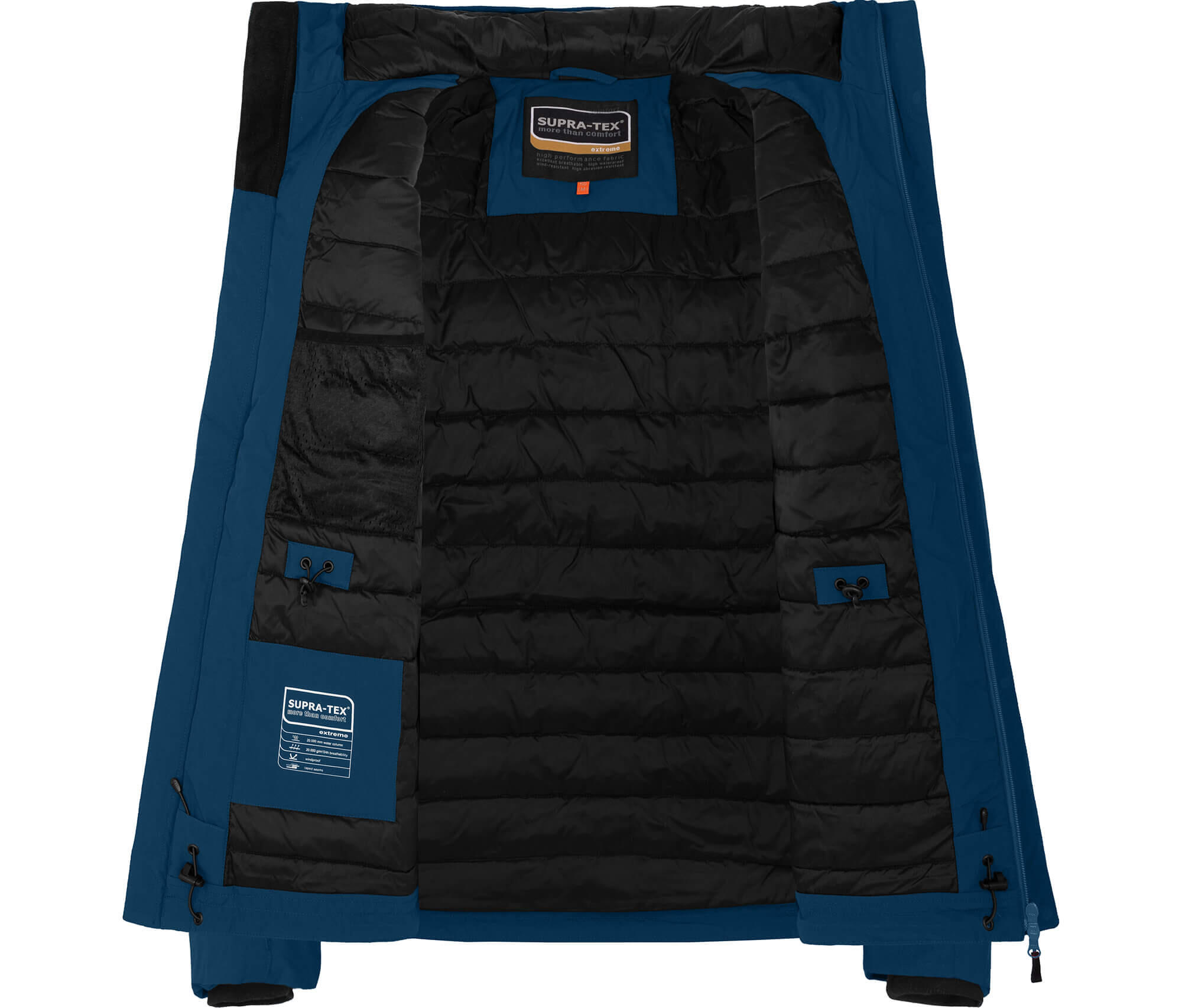 Winter-Parka warm wattiert, 20000 mm Wassersäule, Innen Steppung Blau 5/6
