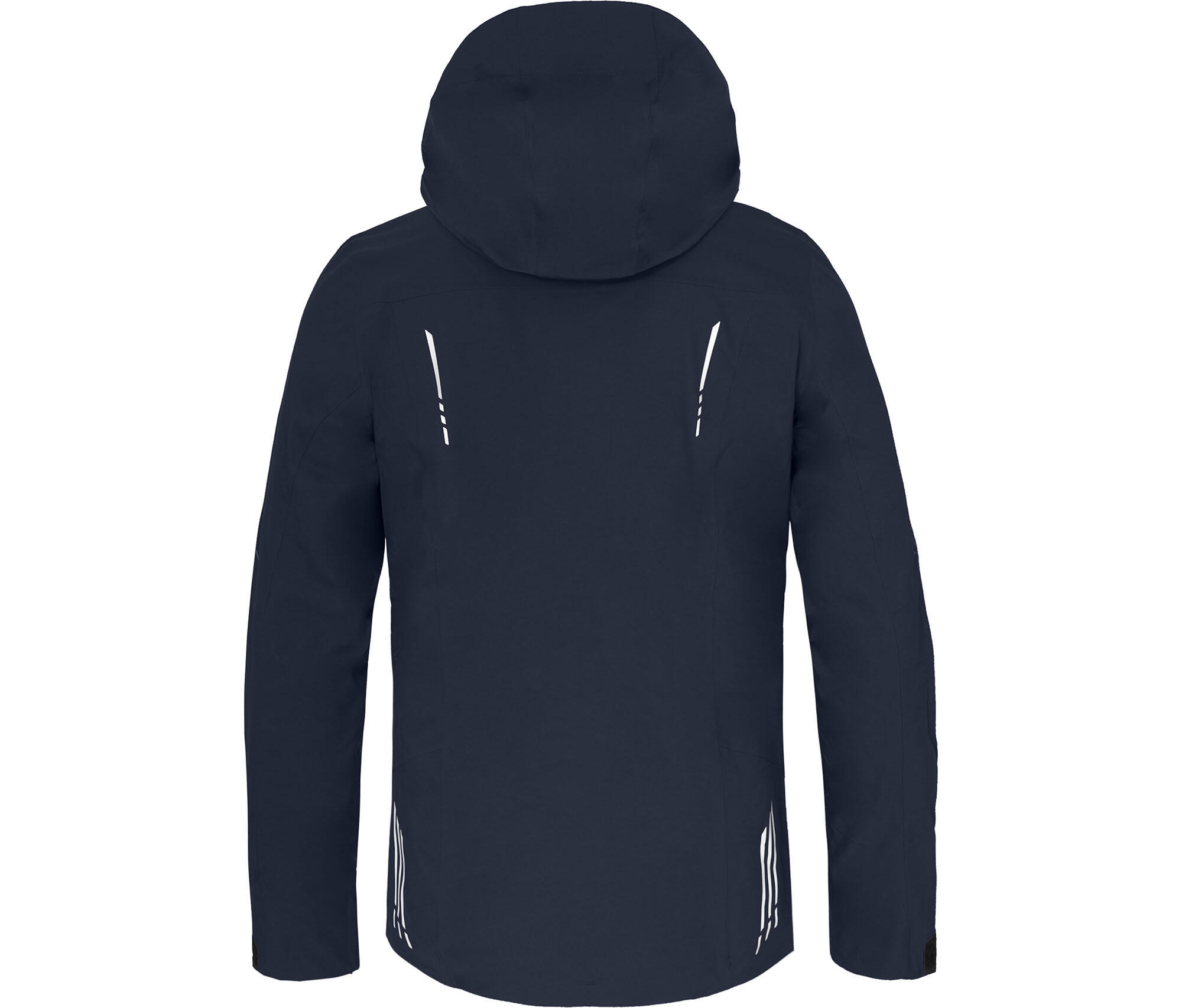 Regenjacke recycelt, Netzfutter, 20000 mm Wassersäule Blau 4/7