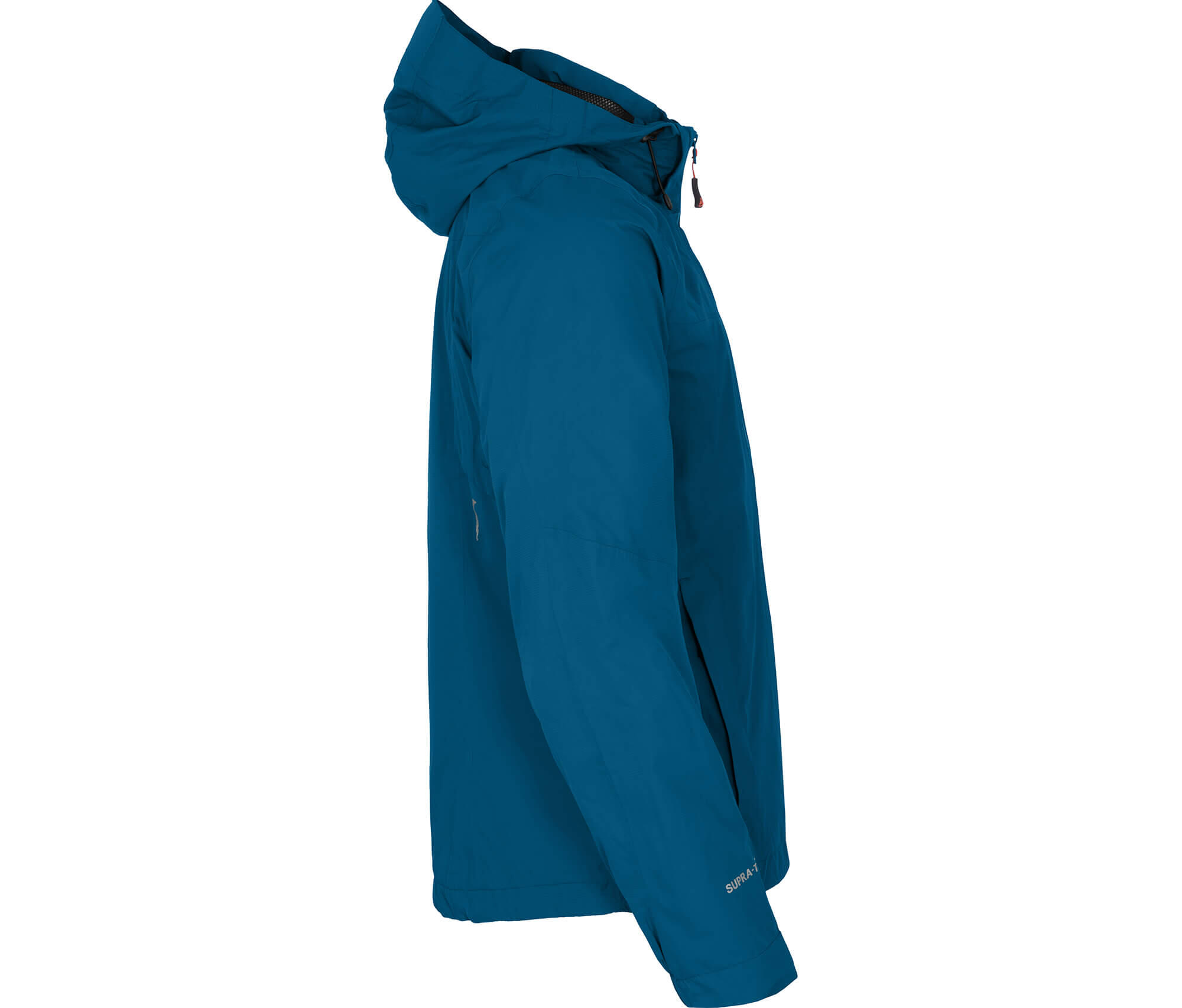 Rad-Regenjacke Netzfutter, 12000 mm Wassersäule Blau 4/5
