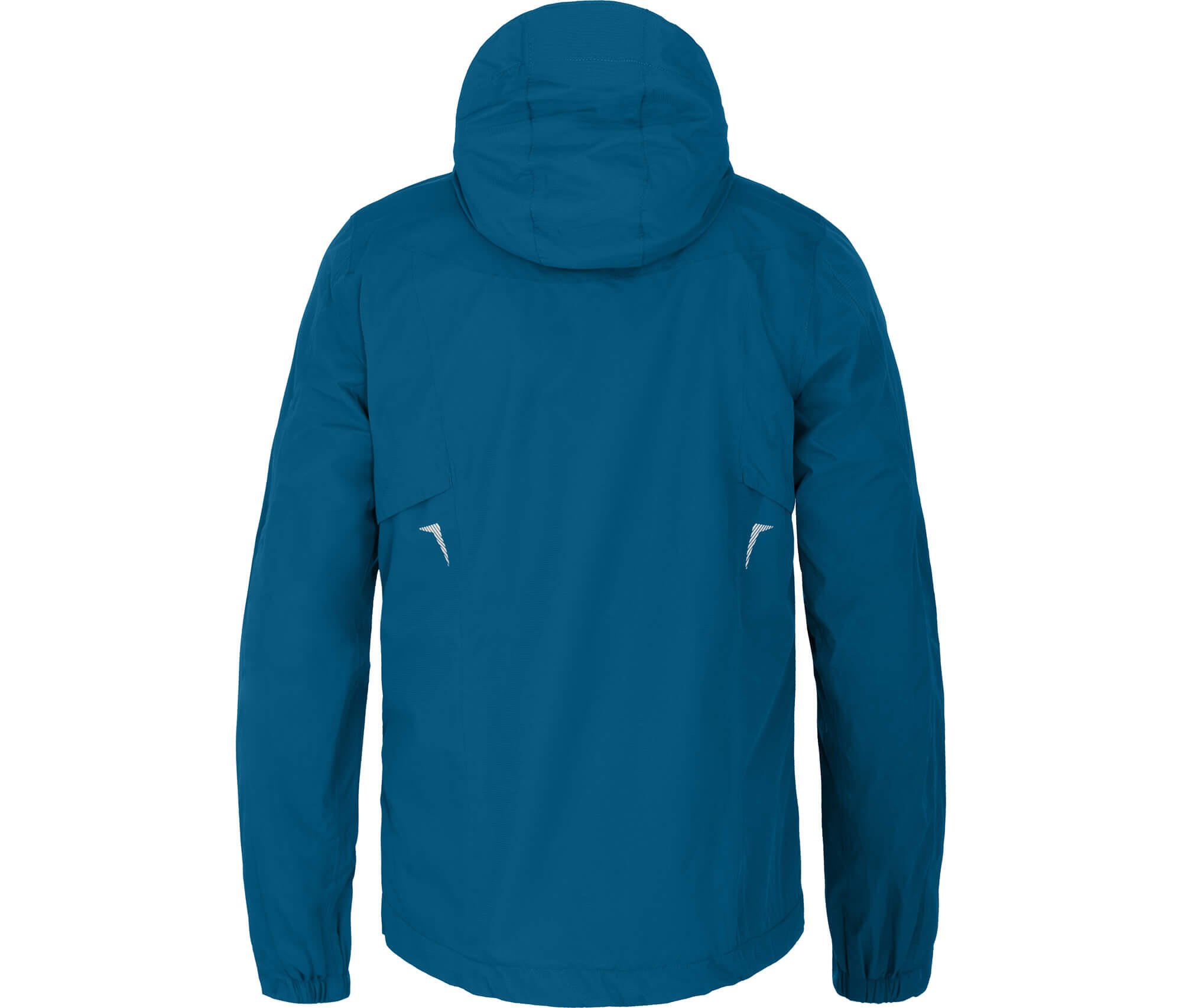 Rad-Regenjacke Netzfutter, 12000 mm Wassersäule Blau 3/5