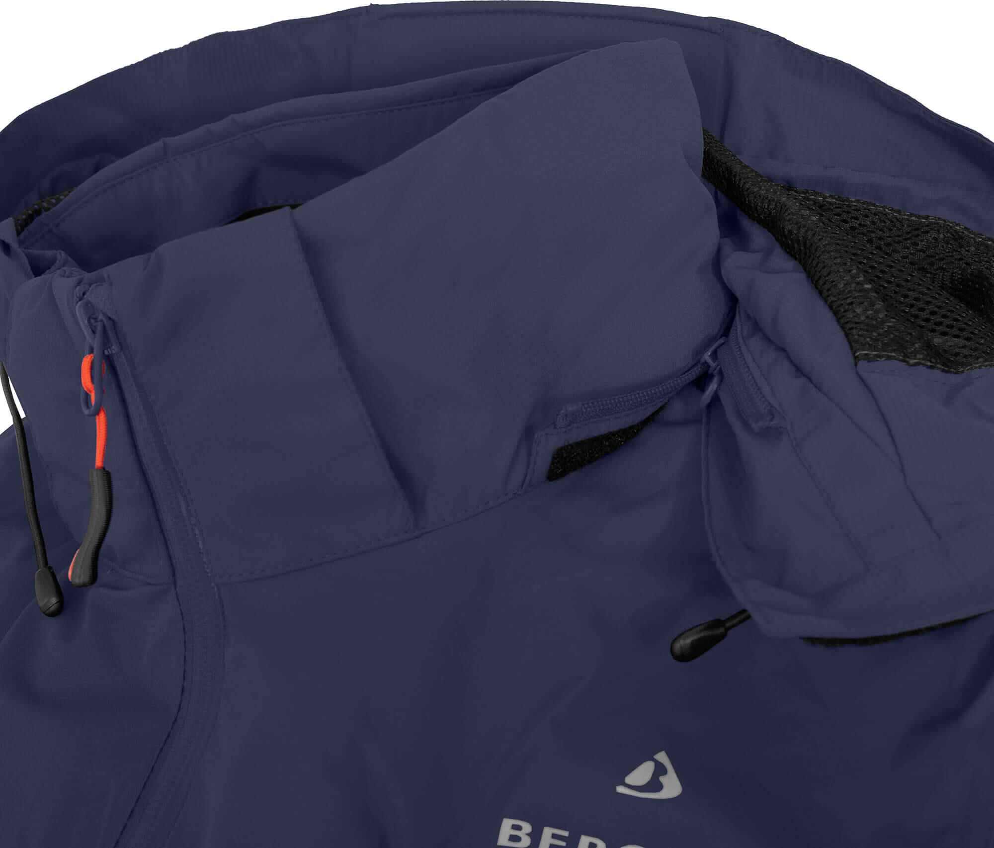 Rad-Regenjacke Netzfutter, 12000 mm Wassersäule blau 6/6
