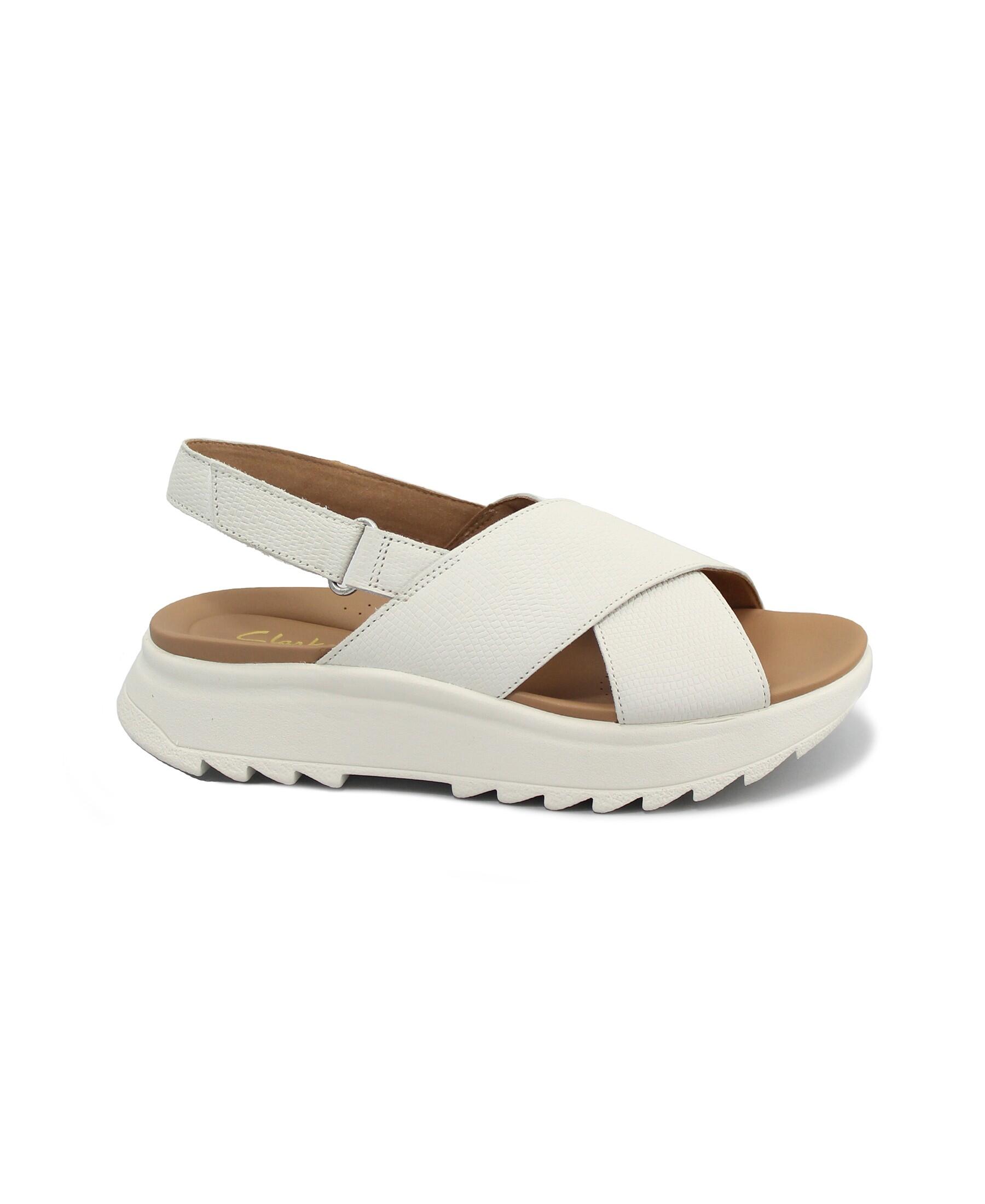 CLARKS Sandalo Donna DASHLITE WISH Bianco