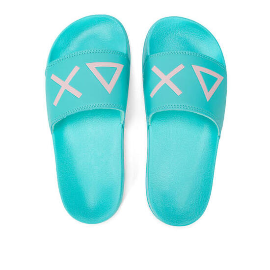Sun 68 - Pantuflas logo verde X35204-94