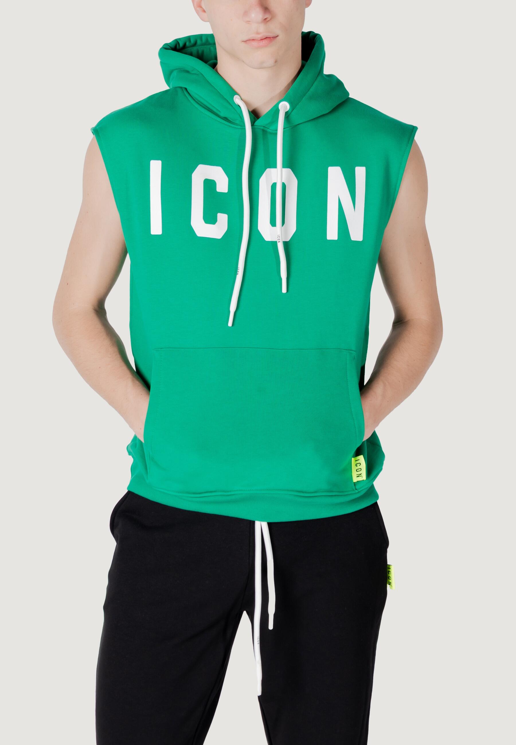 ICON Felpe Uomo ICUS2S5F020 Verde