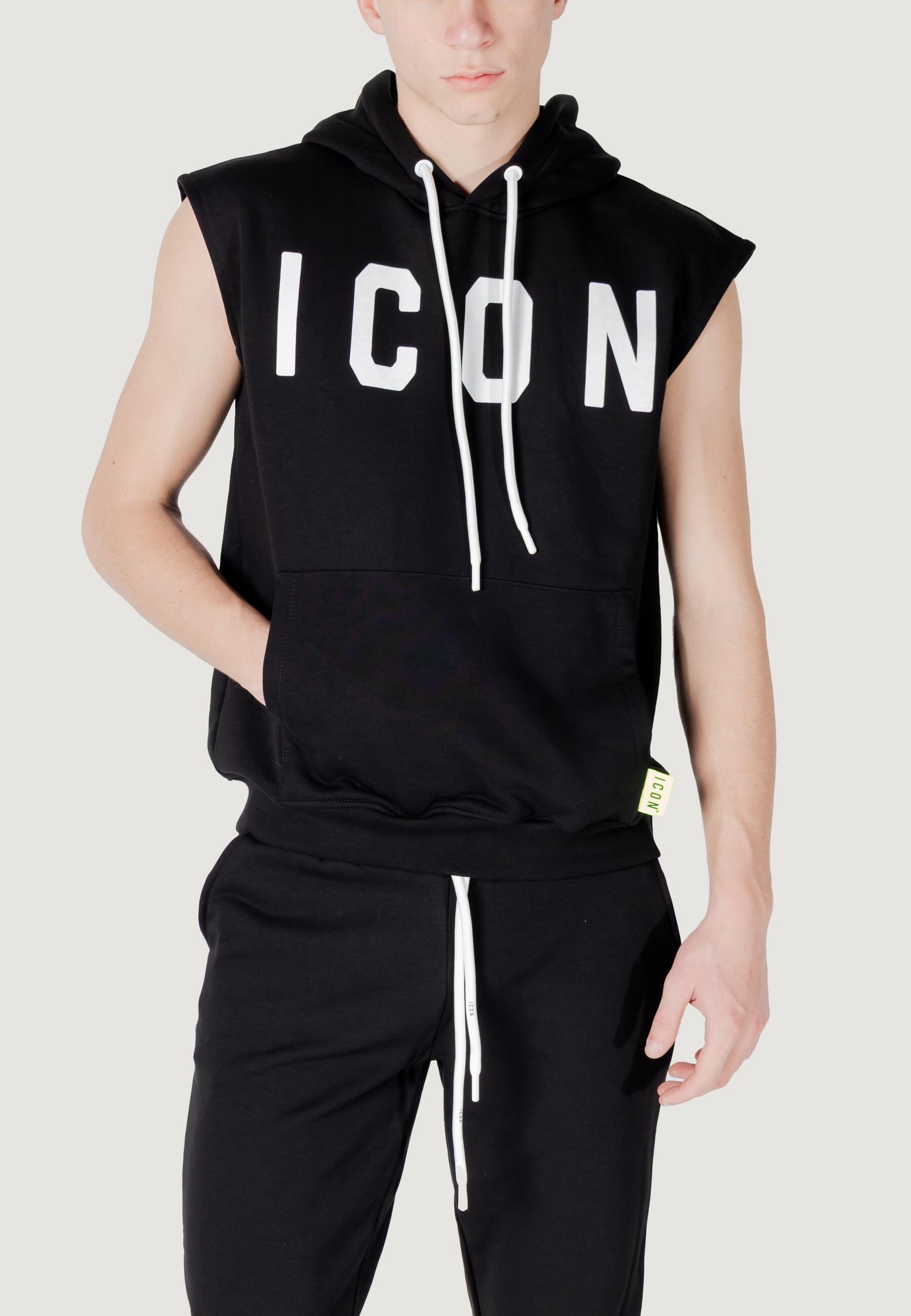 ICON Felpe Uomo ICUS2S5F020 Nero