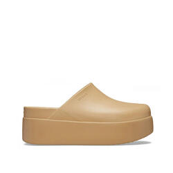 Crocs - Sabot plateforme Dylan beige 209869-209