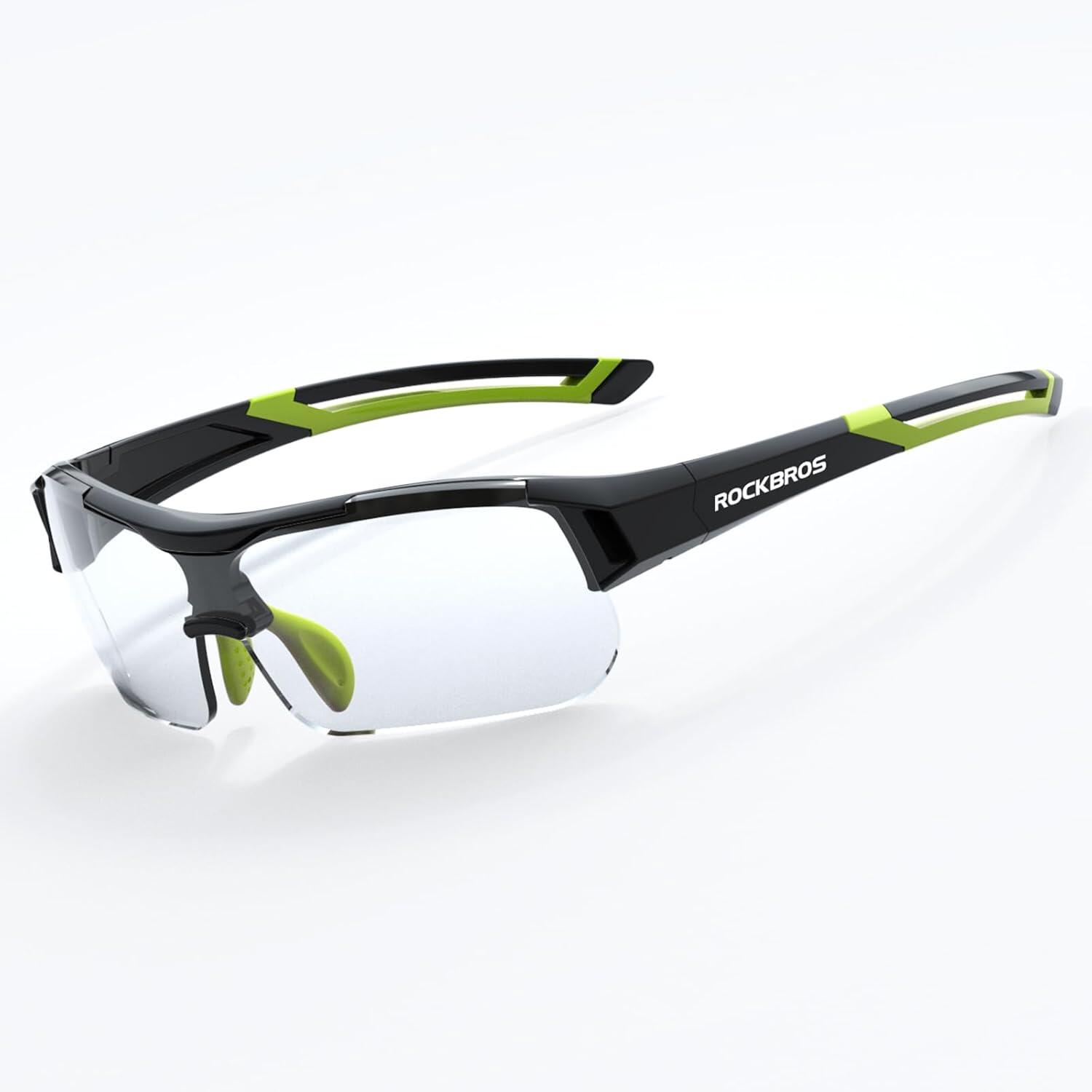 ROCKBROS Óculos
de sol fotocromáticos com proteção UV400