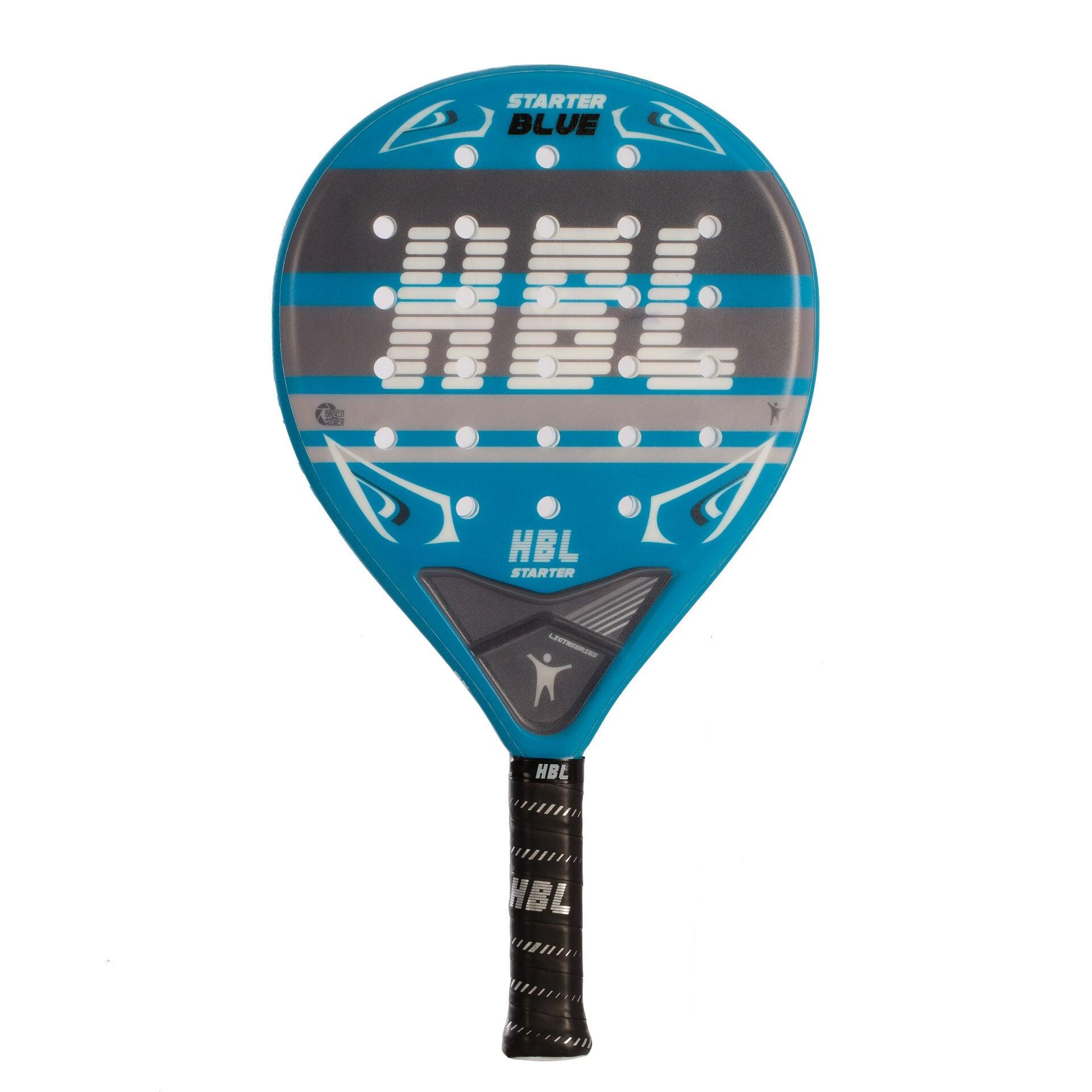 Raquete de padel hbl starter azul claro
