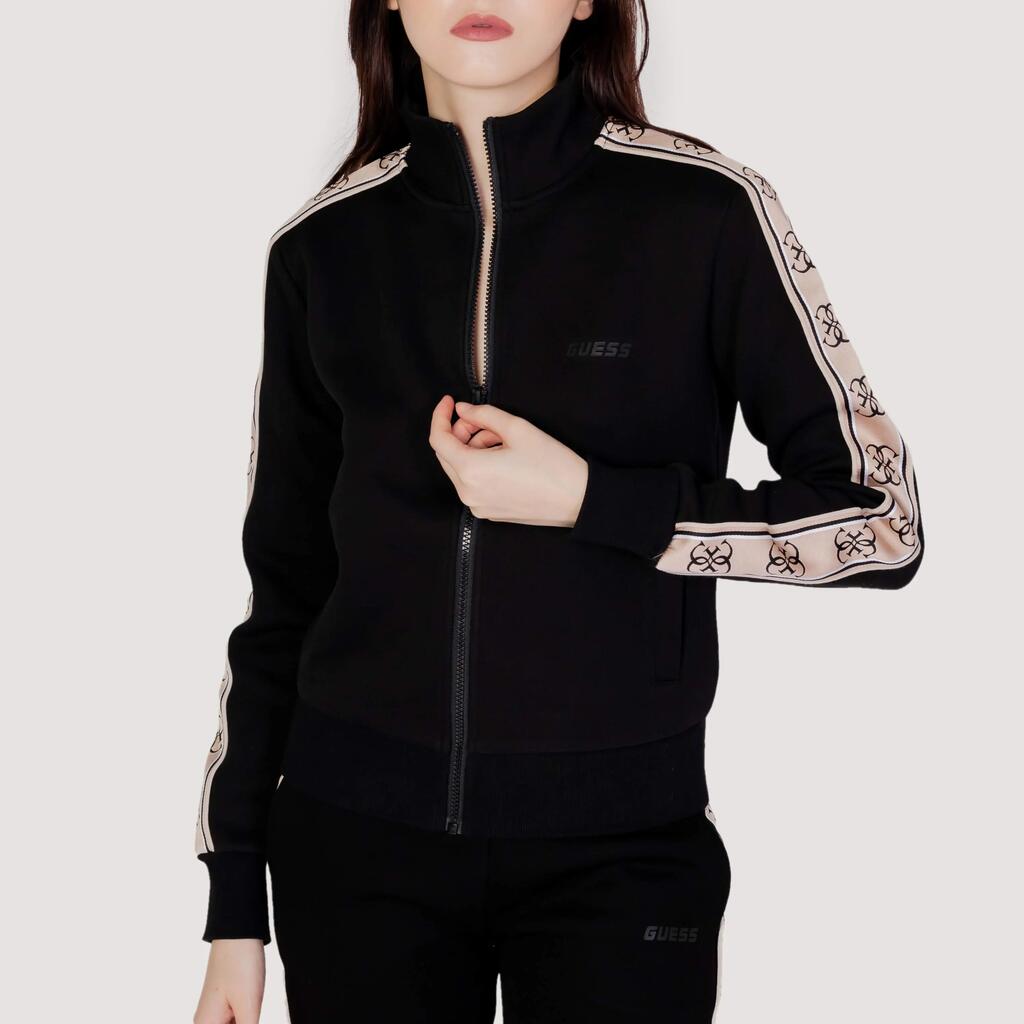 sweatshirt BRITNEY FULL ZIP BLACK