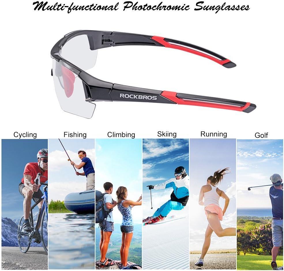 Occhiali
da sole fotocromatici con protezione UV400 5/6