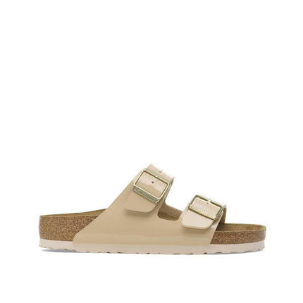 Birkenstock - Cuir verni beige Arizona 1013070
