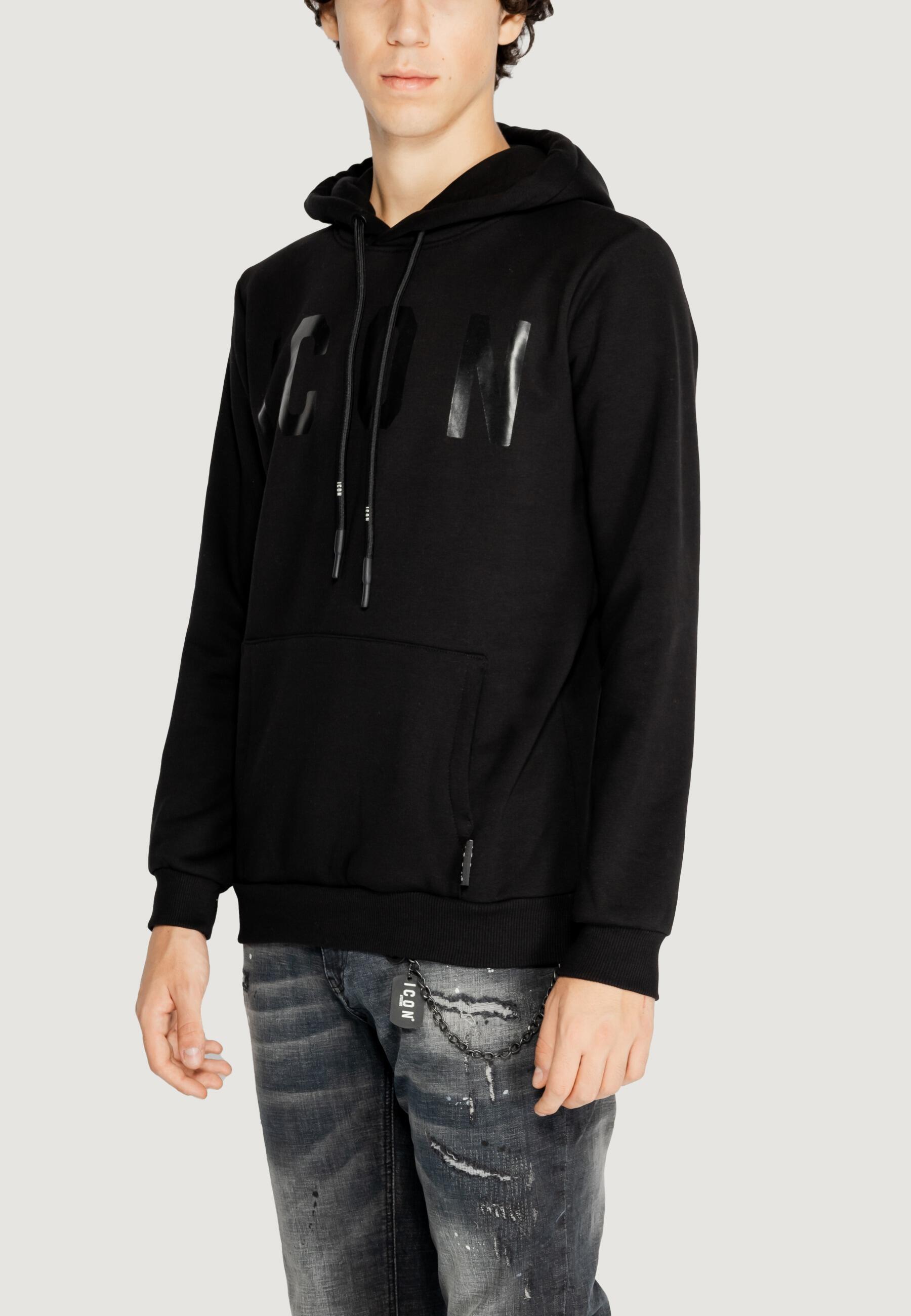 ICON Felpe Uomo IU9016FC Nero