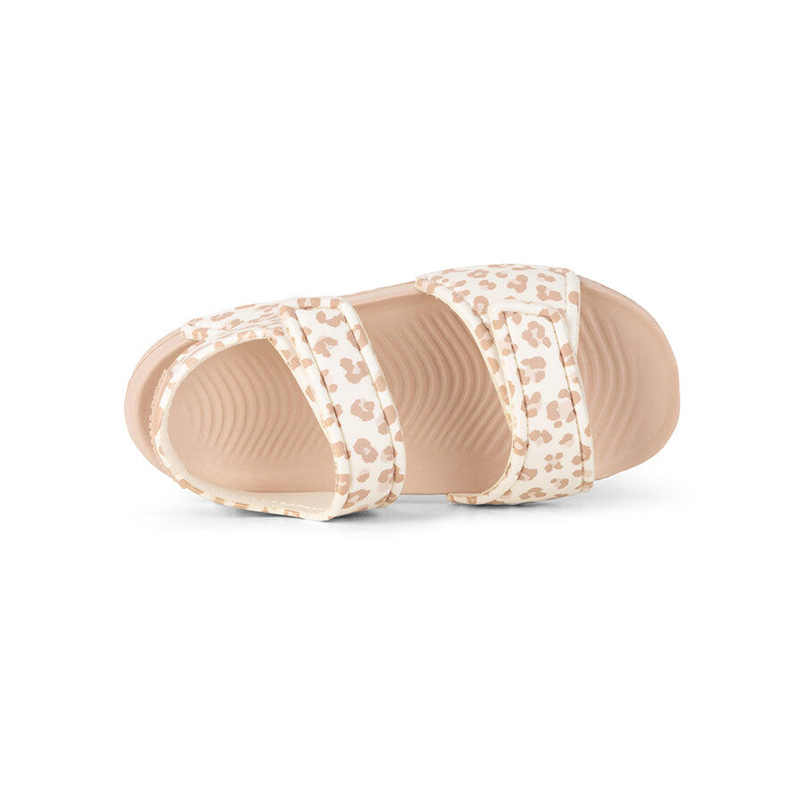 Sandales - Beige - Leopard - Taille  23 3/4