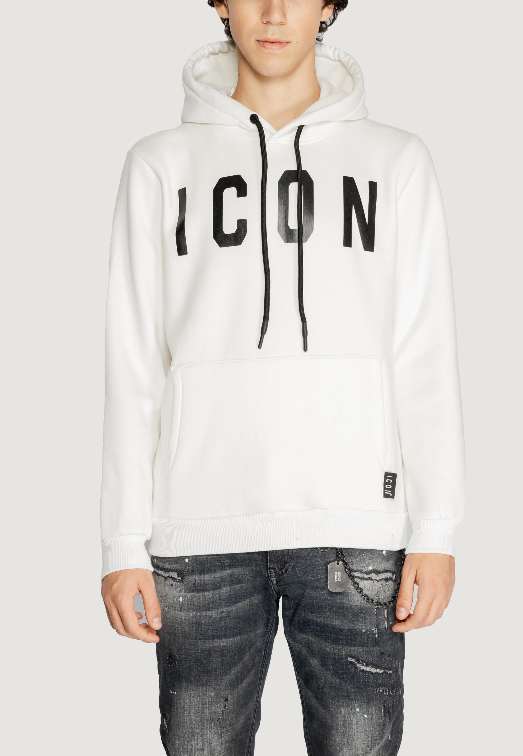 ICON Felpe Uomo IU9016FC Bianco