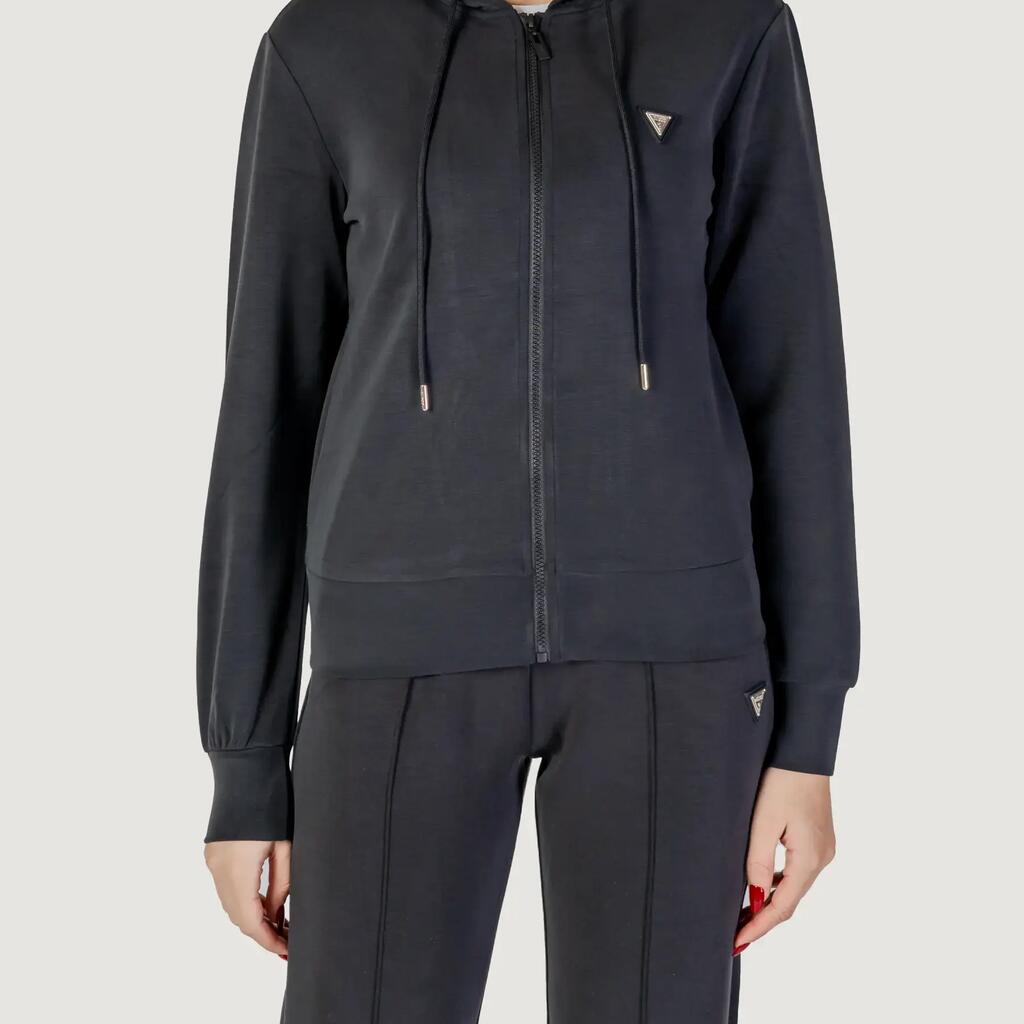 sweatshirt OLYMPE FULL ZIP BLACK