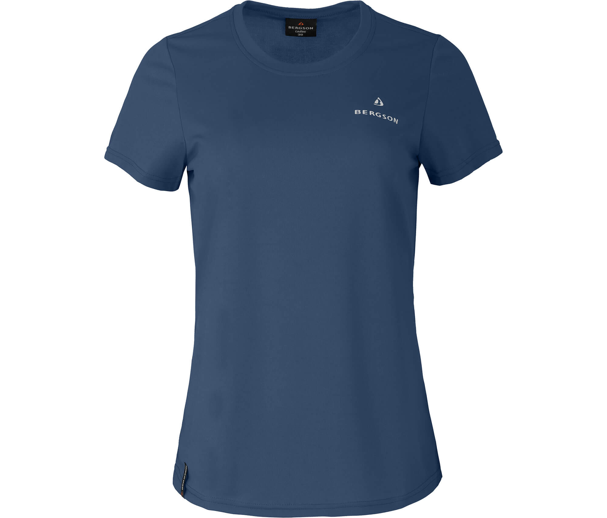 Funktions T-Shirt Pique, pflegeleicht, schnelltrocknend blau 2/3