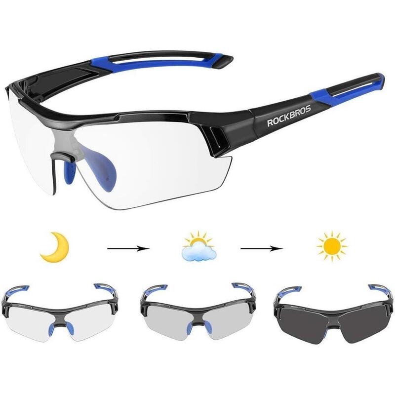Ochelari de soare biciclete de oras fotocromatici, negru