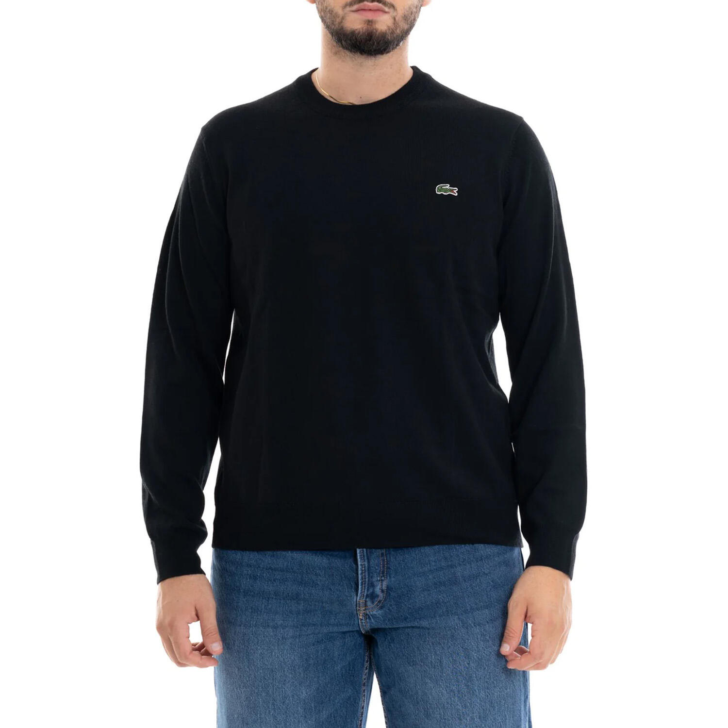 Lacoste - Pull noir AH3225-031 1/2