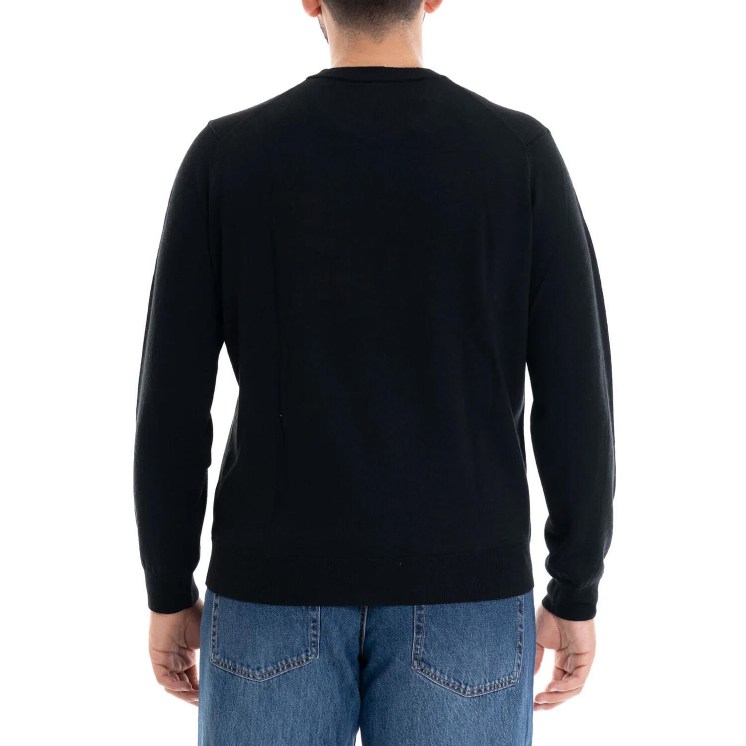 Maglione Uomo   Maglione nero AH3225-031 2/2
