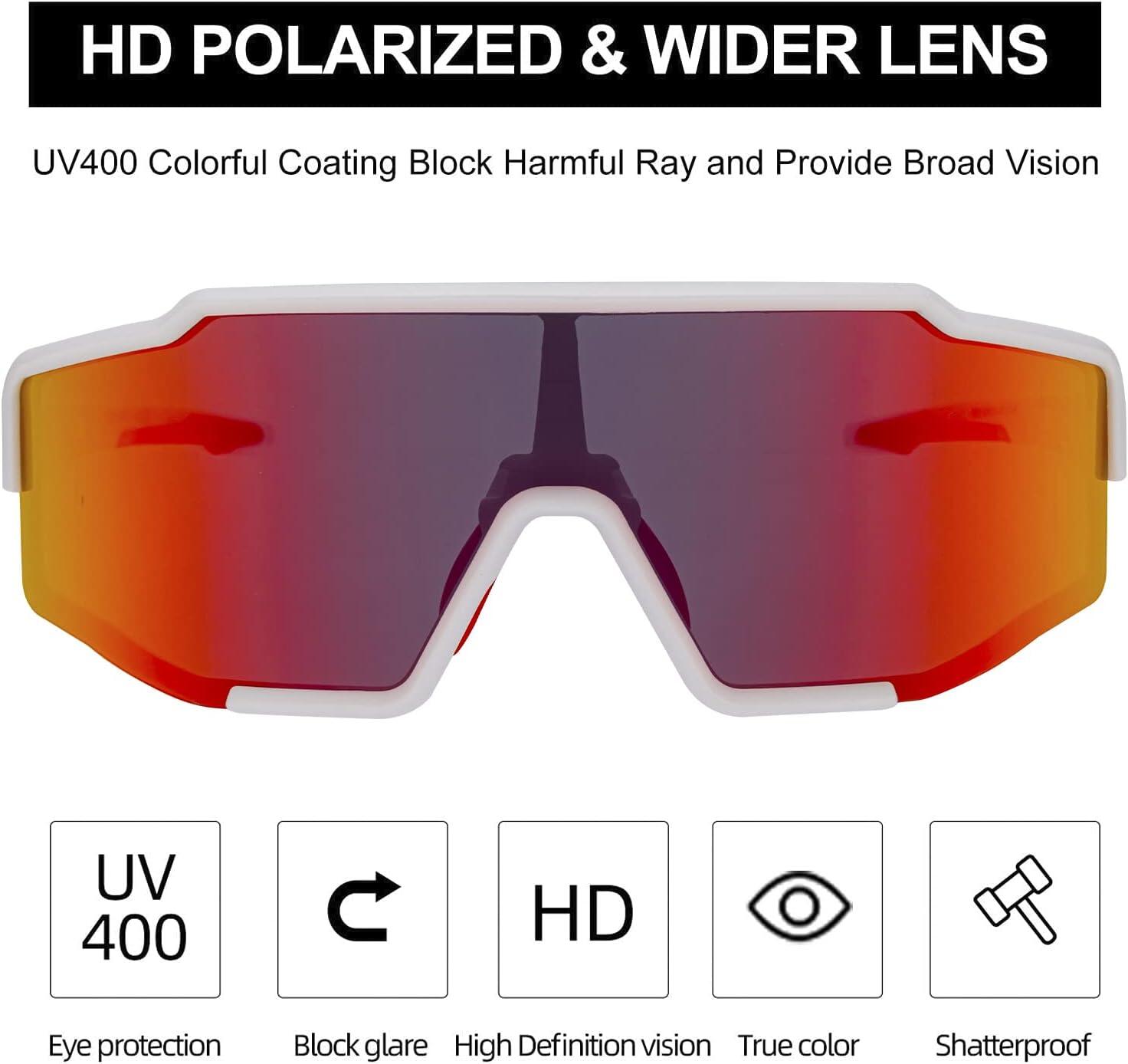 ROCKBROS polarisierte Sonnenbrille TAC UV400 Gläser 2/6