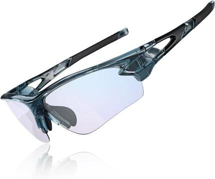 Przezroczyste okulary przeciwsłoneczne PC UV400 ultra-lekkie