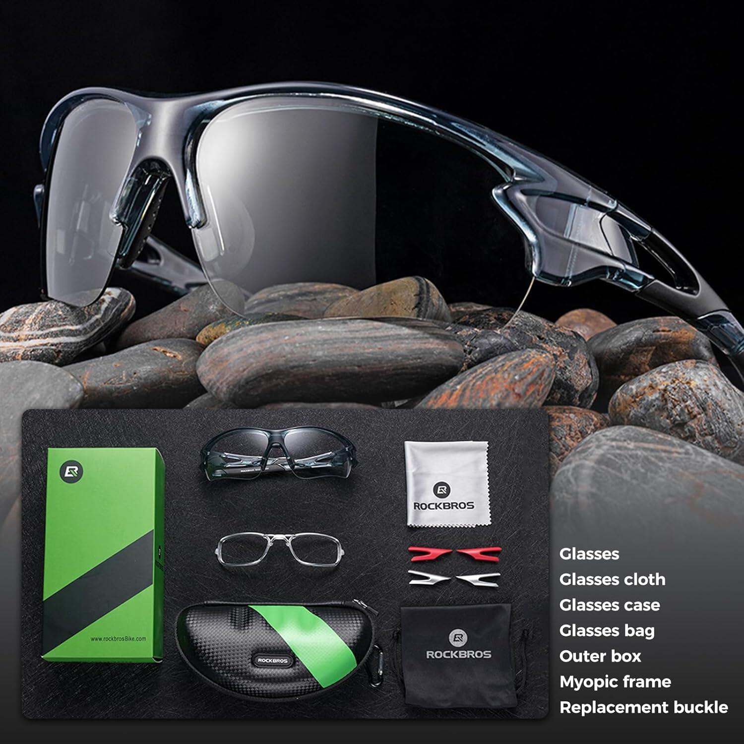 Ultraleichte
transparente PC-Sonnenbrille mit Anti-UV400 5/7
