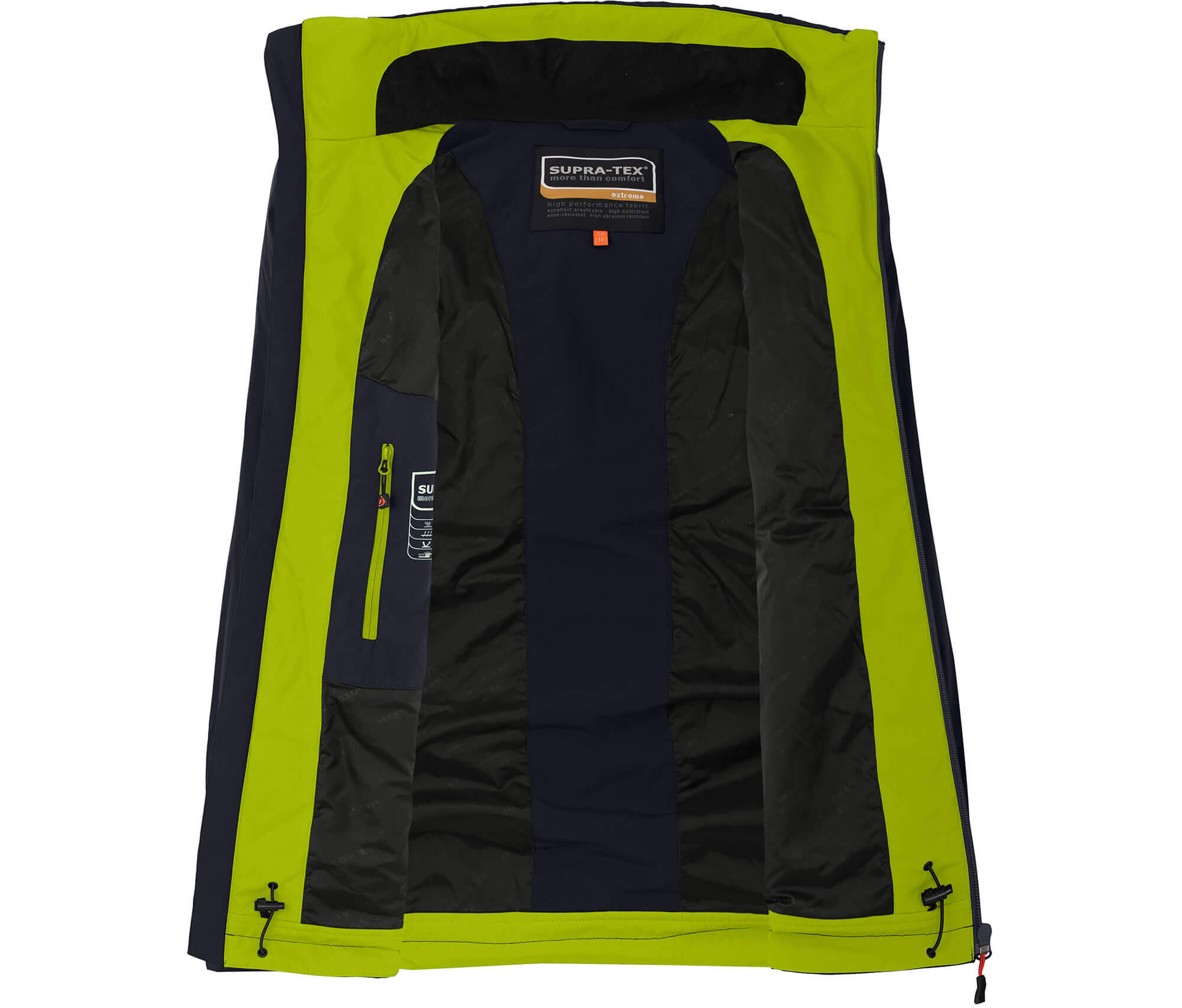 Regenjacke Netzfutter, 20000 mm Wassersäule Blau 4/4